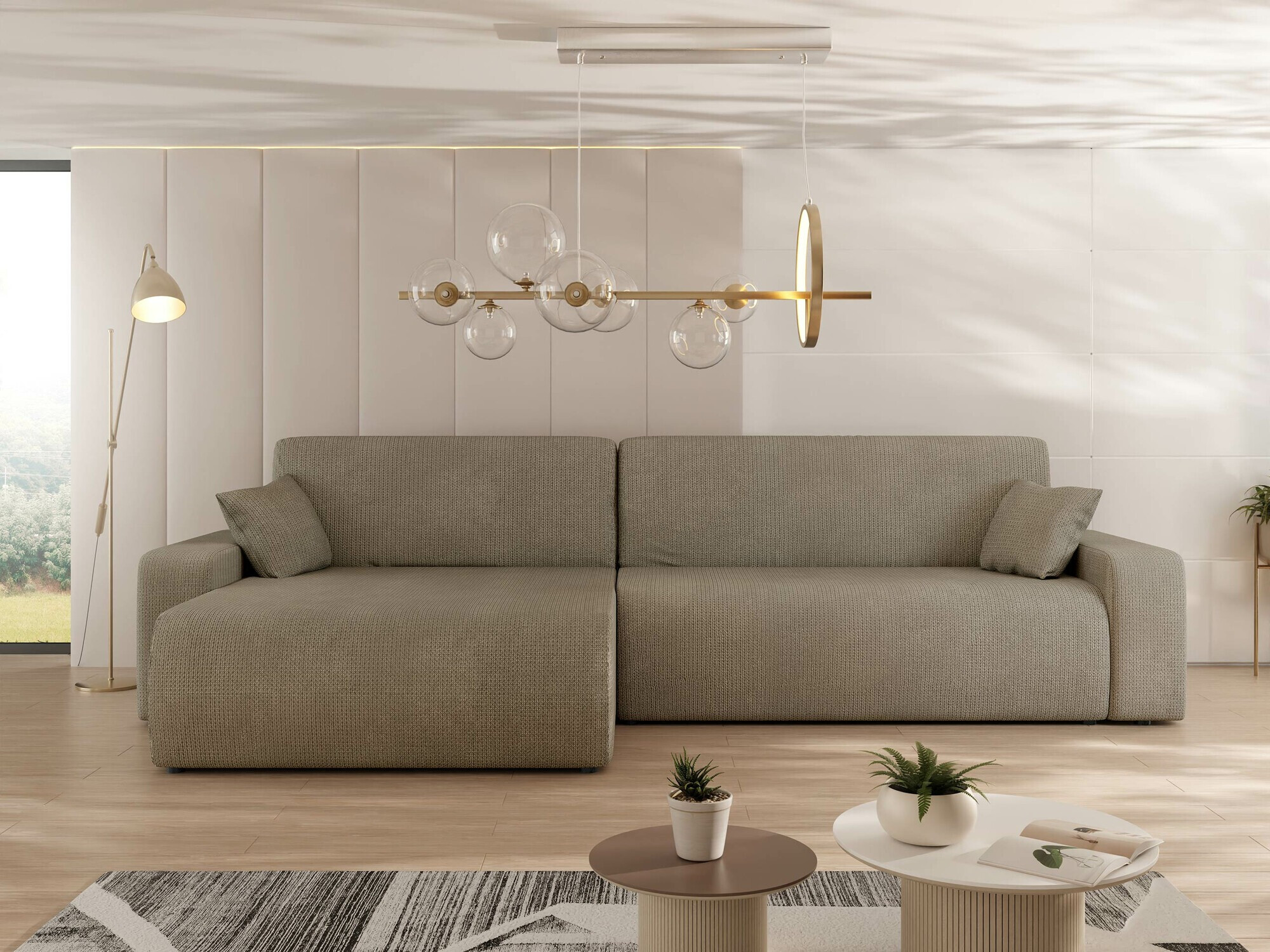 Ugaona sofa Shelton 108 (Lima 80)
