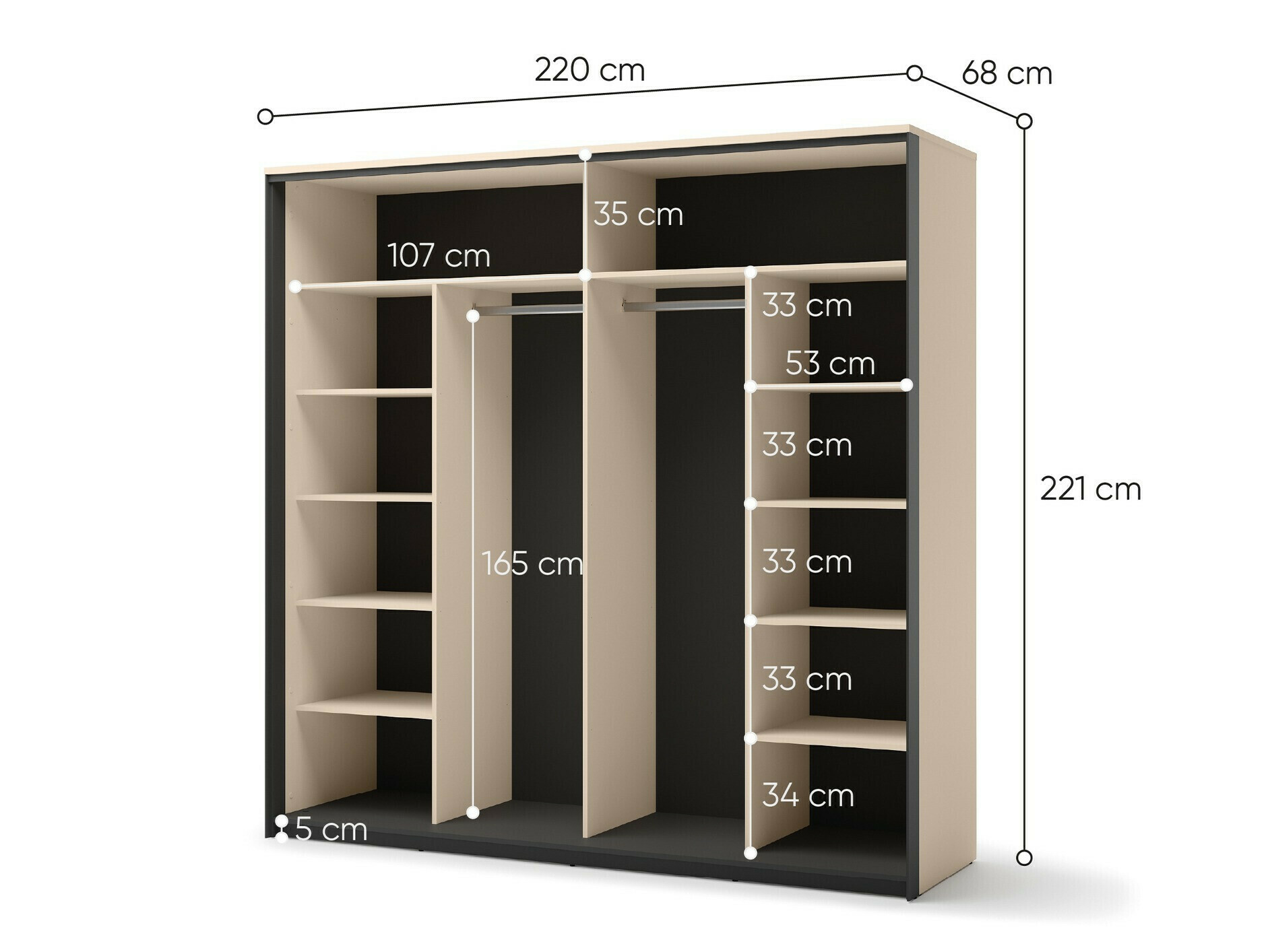 Set spavaća soba Virmoro 106