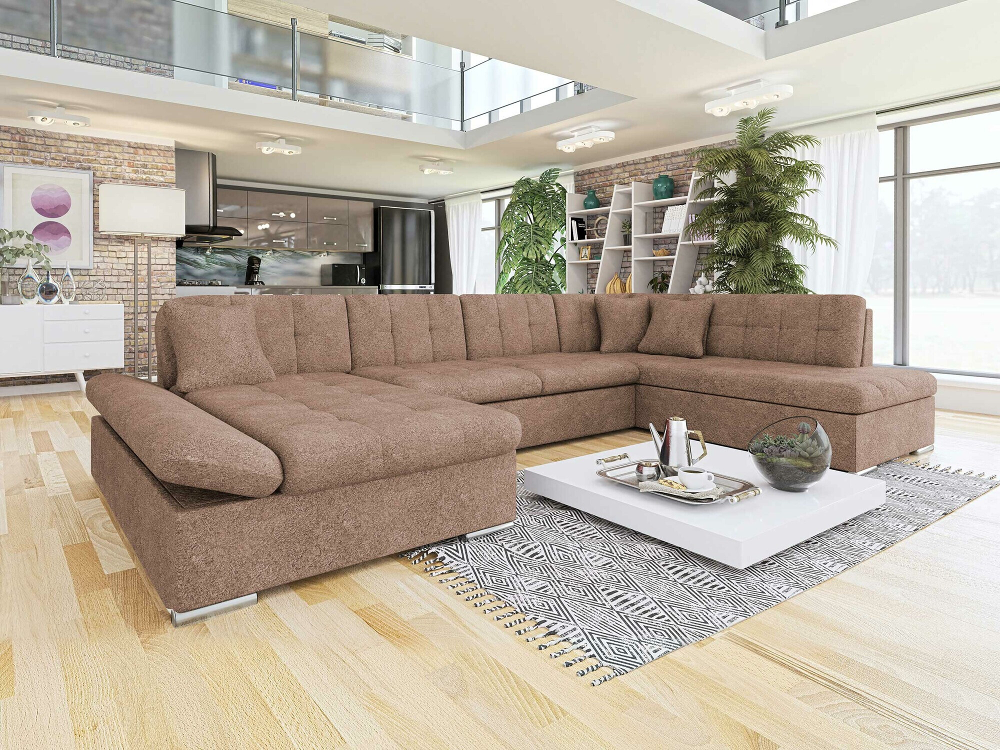 Ugaona sofa Comfivo 150 (Coral 45)