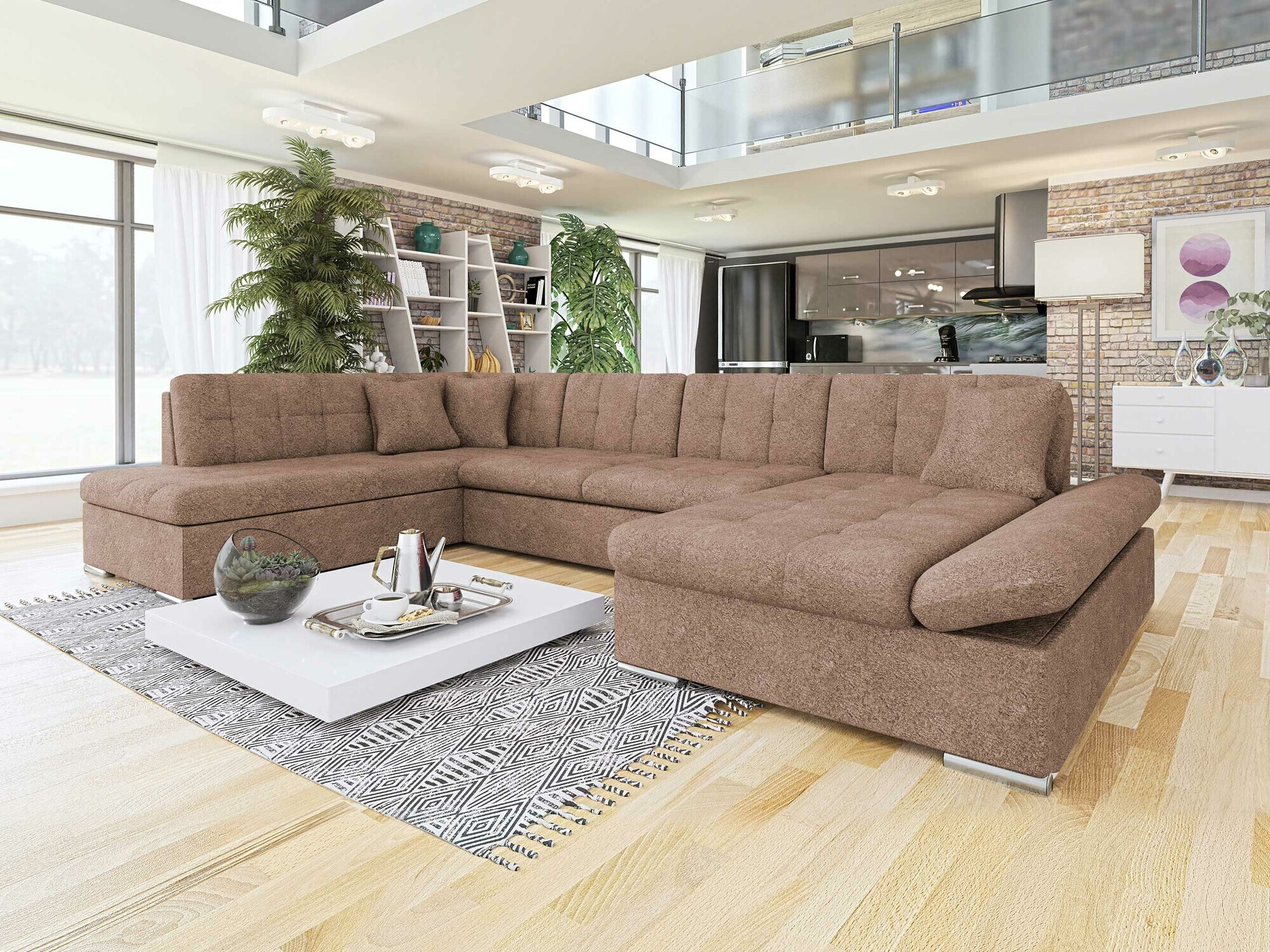 Ugaona sofa Comfivo 150 (Coral 45)