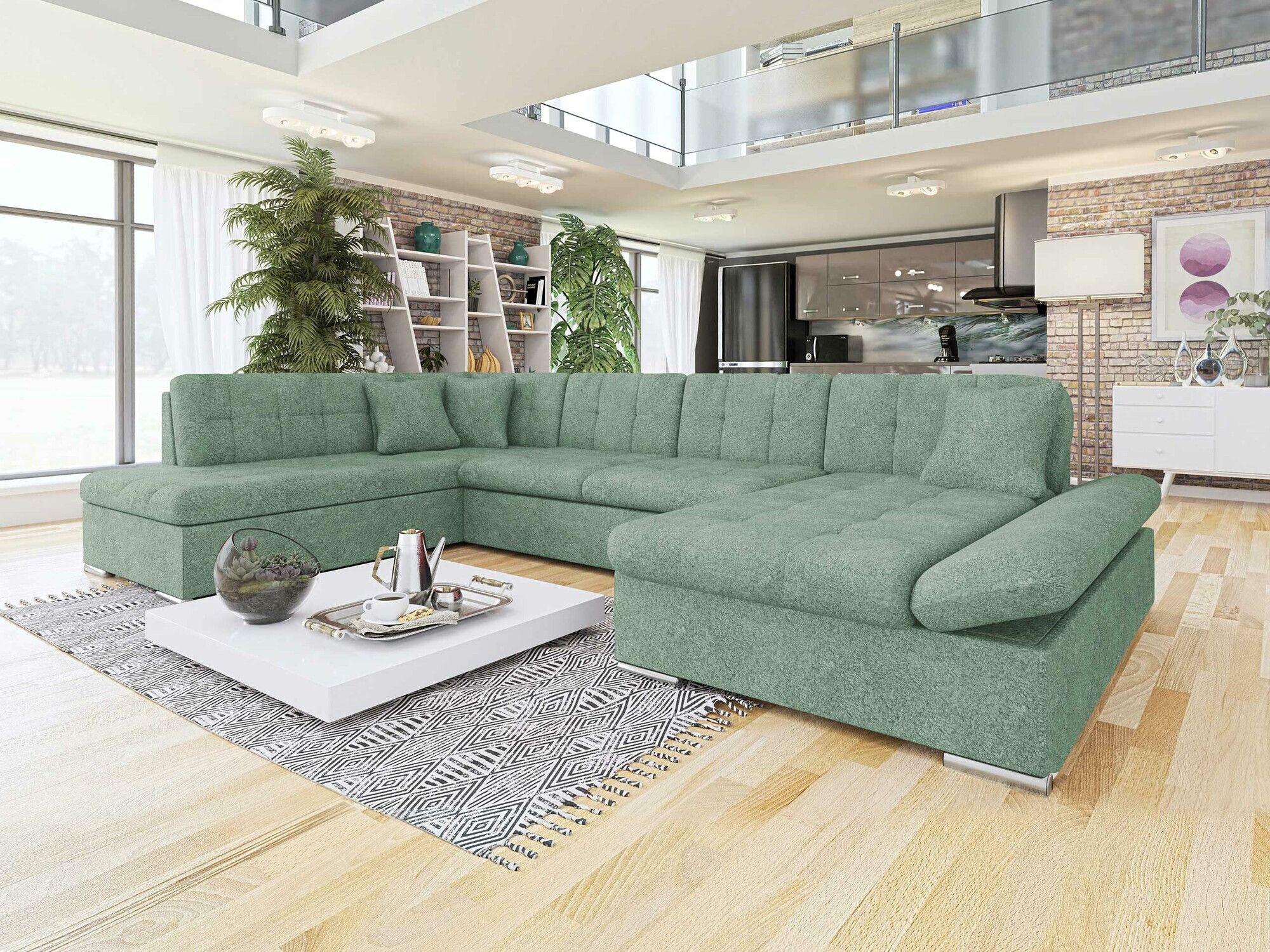 Ugaona sofa Comfivo 150 (Coral 55)