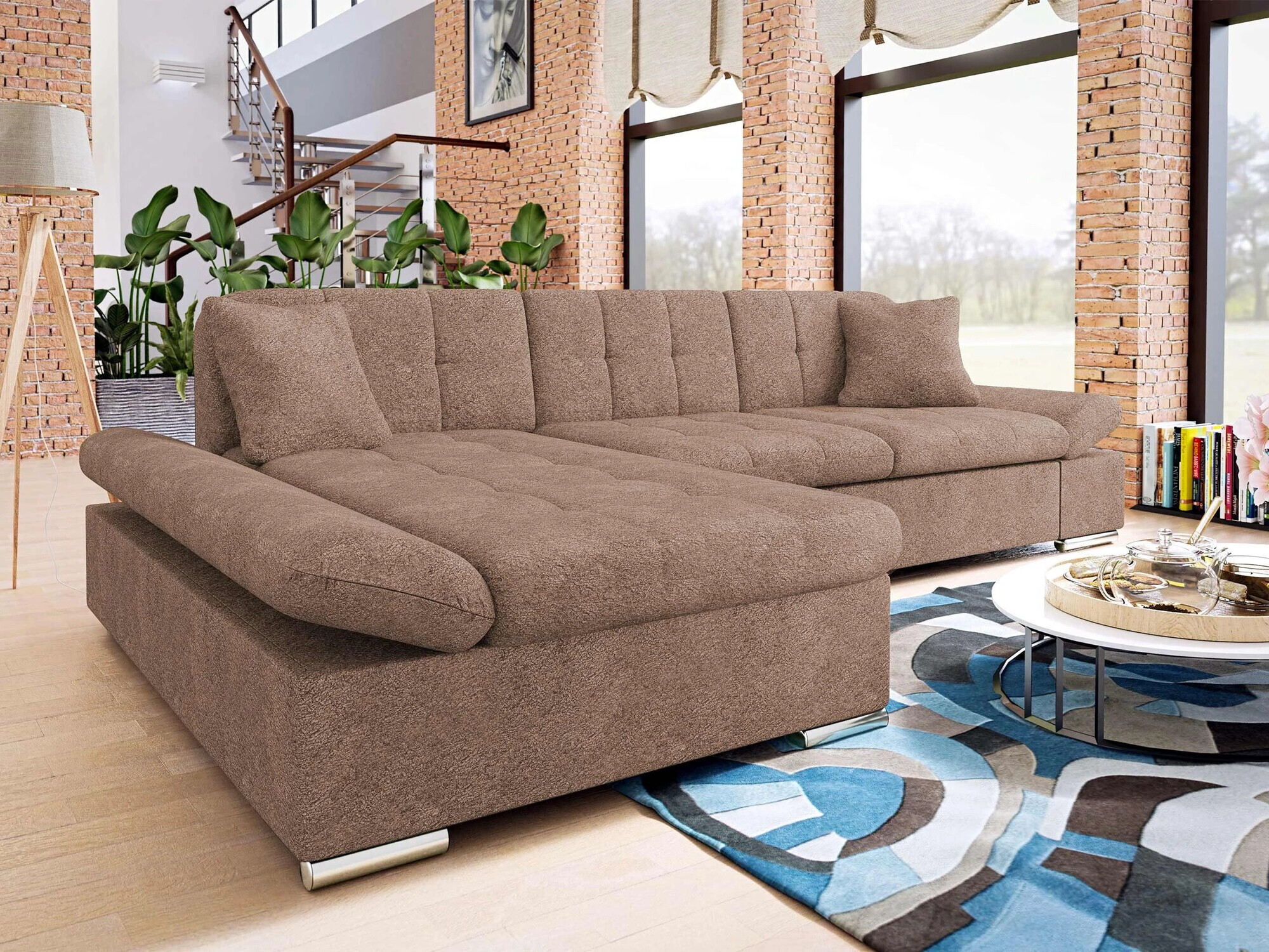 Ugaona sofa Comfivo 152 (Coral 45)