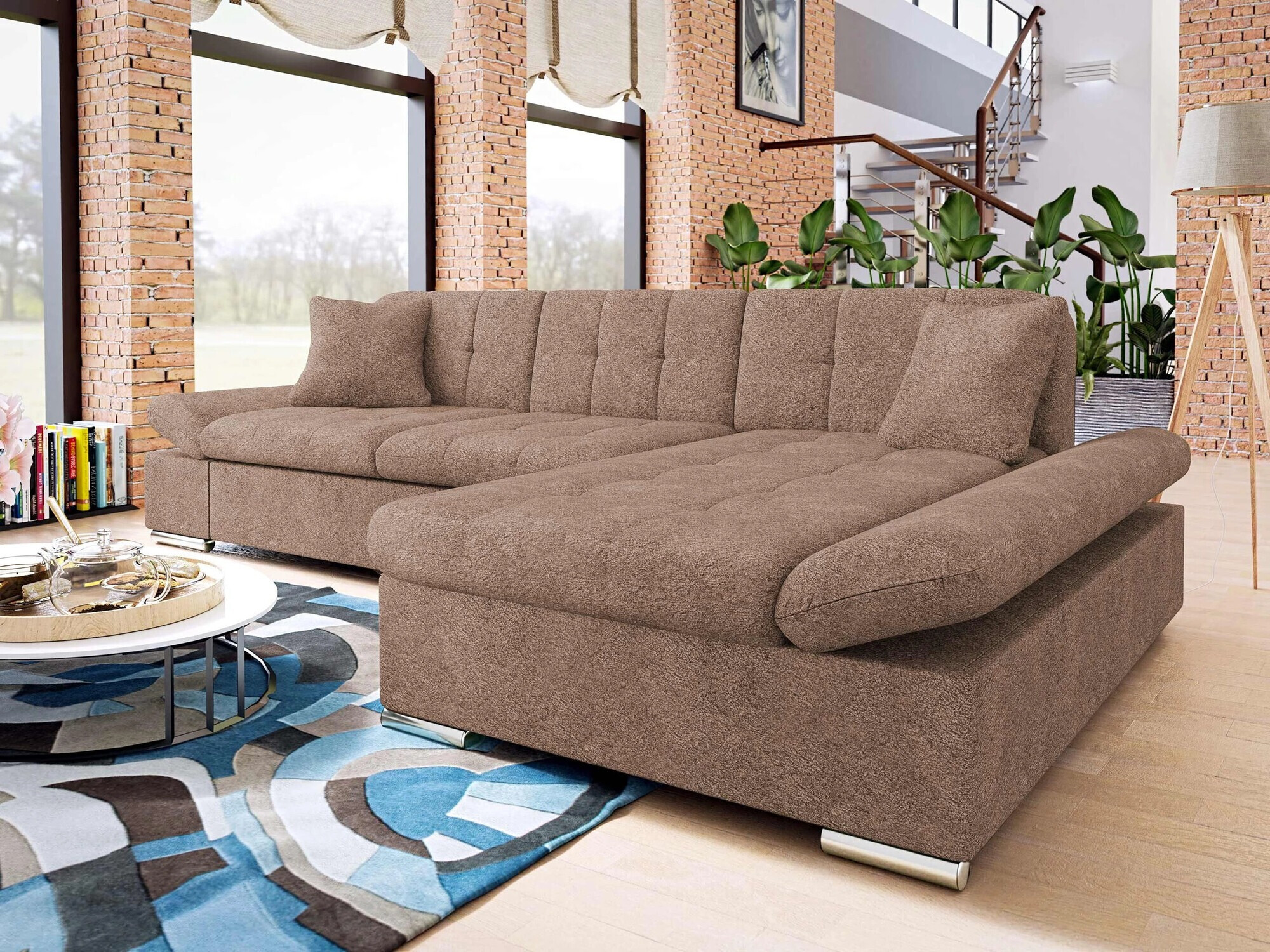 Ugaona sofa Comfivo 152 (Coral 45)