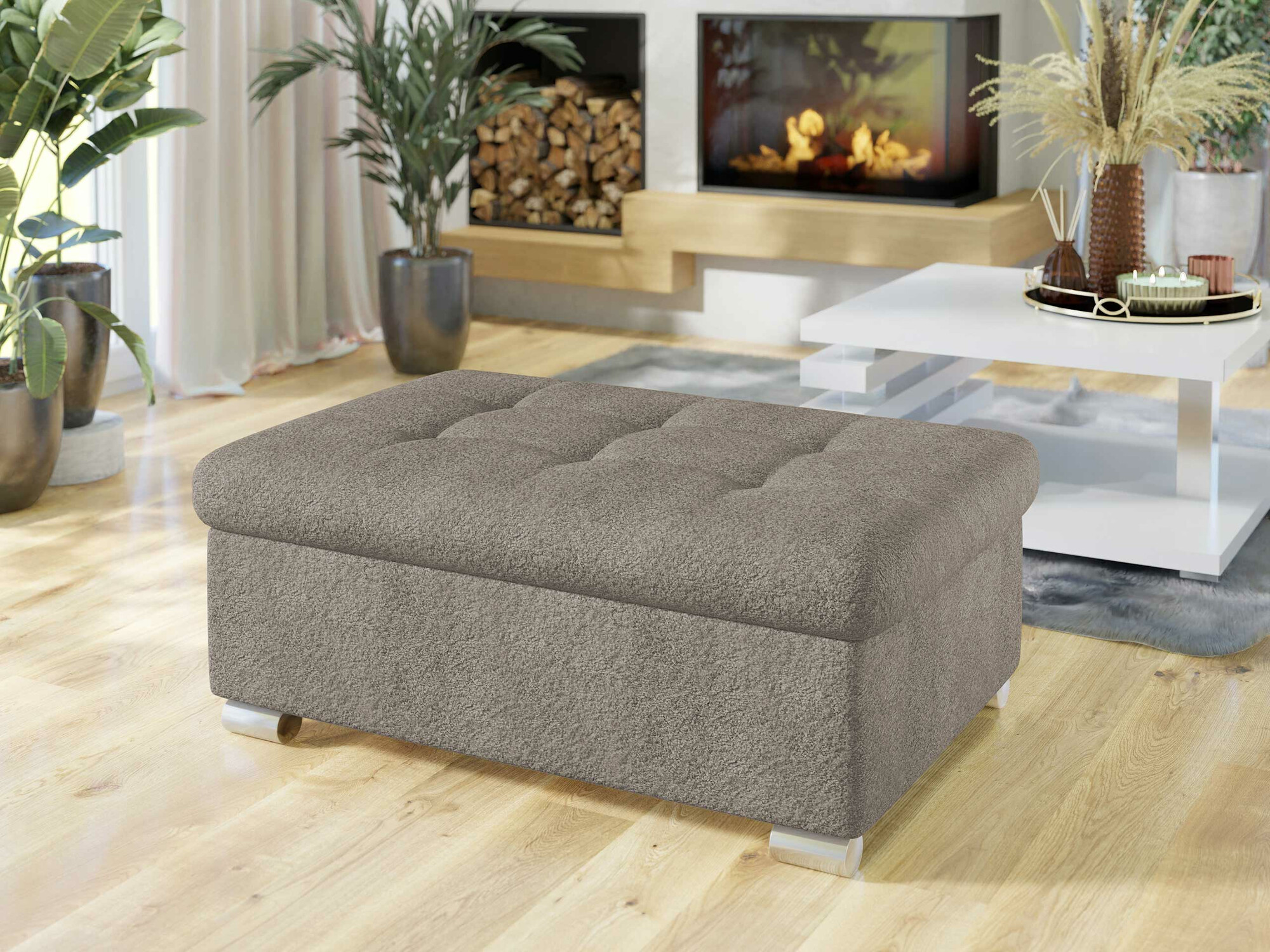 Tapacirana klupa Comfivo 118 (Coral 50)