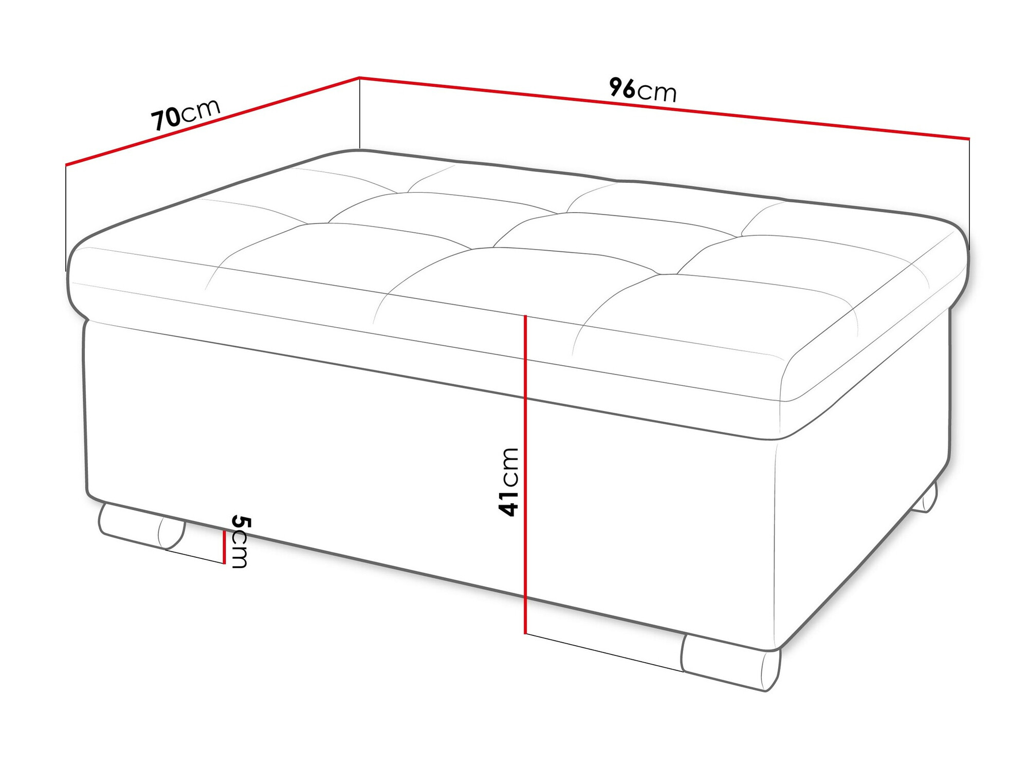 Tapacirana klupa Comfivo 118 (Clara 215.02)