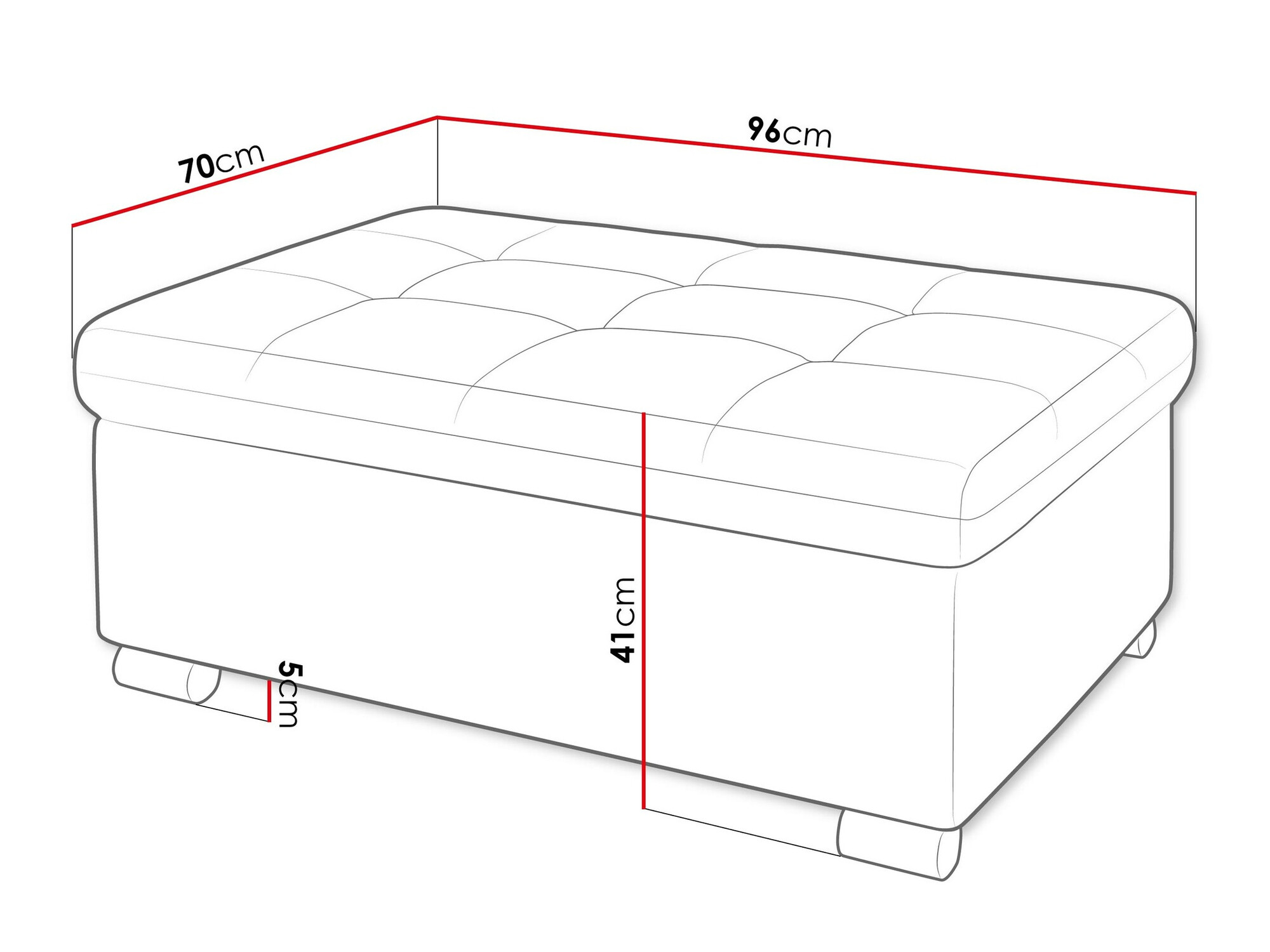 Tapacirana klupa Comfivo 118 (Clara 215.03)