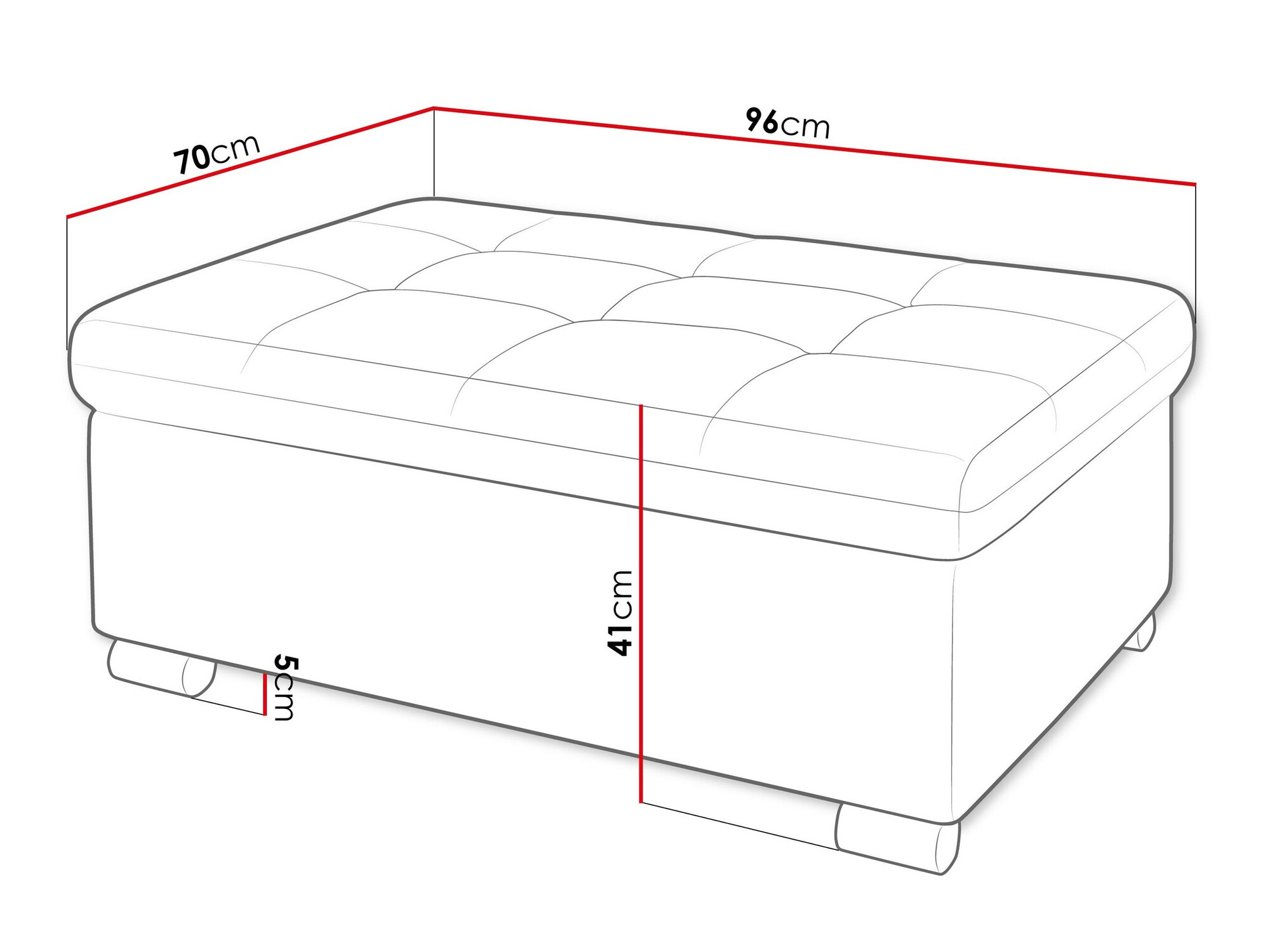 Tapacirana klupa Comfivo 118 (Clara 215.10)