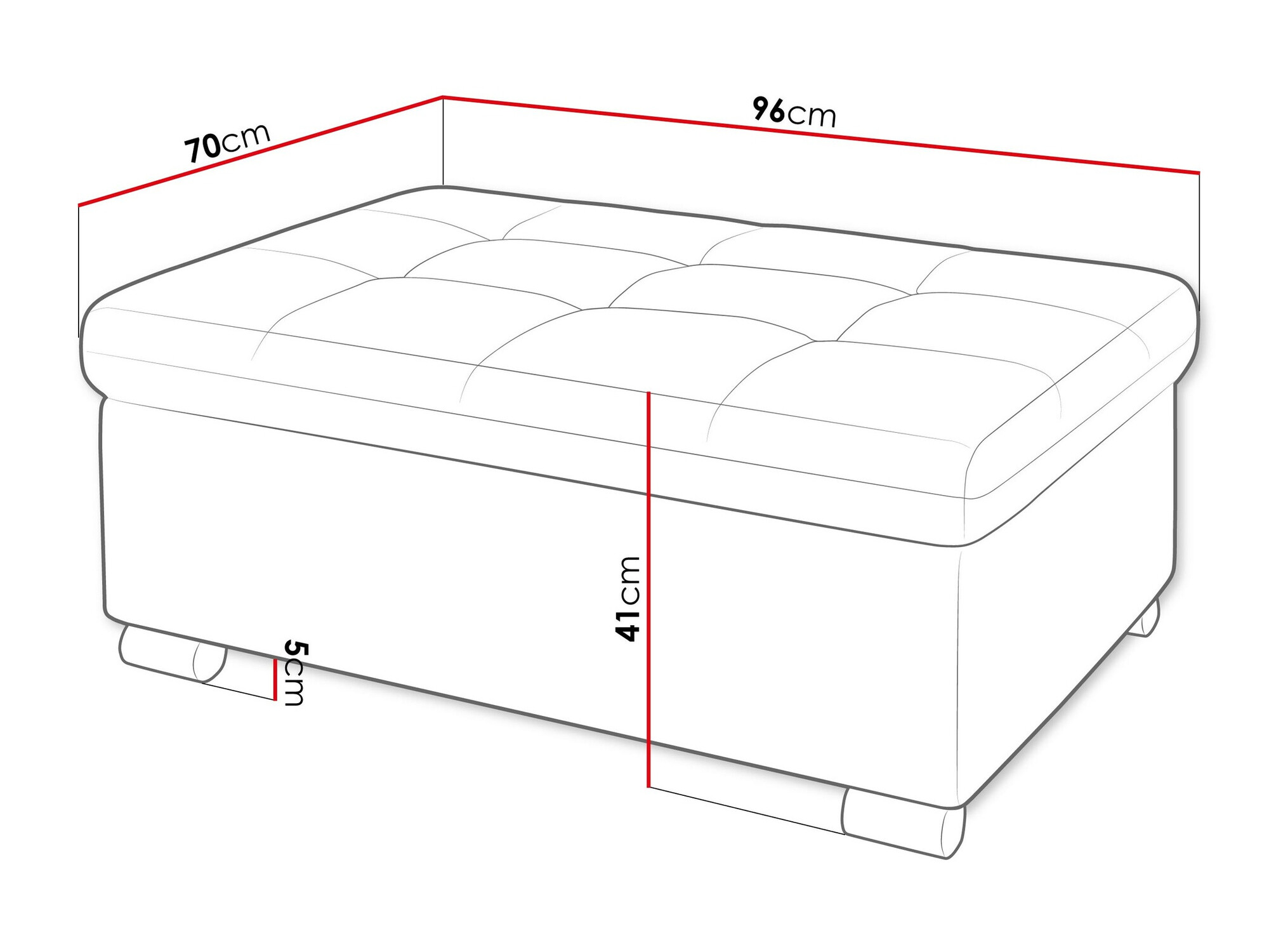 Tapacirana klupa Comfivo 118 (Wave 05)