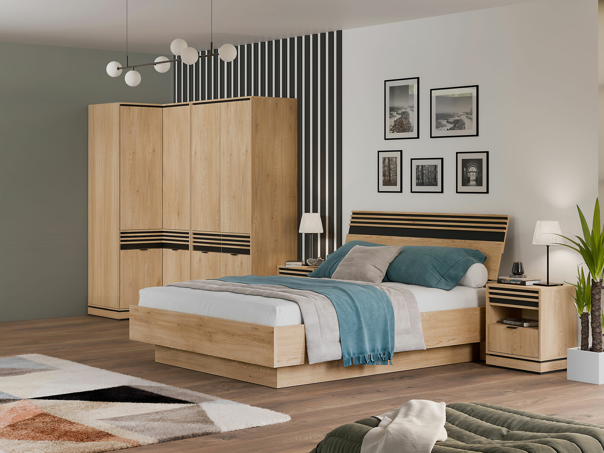 Ugaoni ormar Cavtole 110