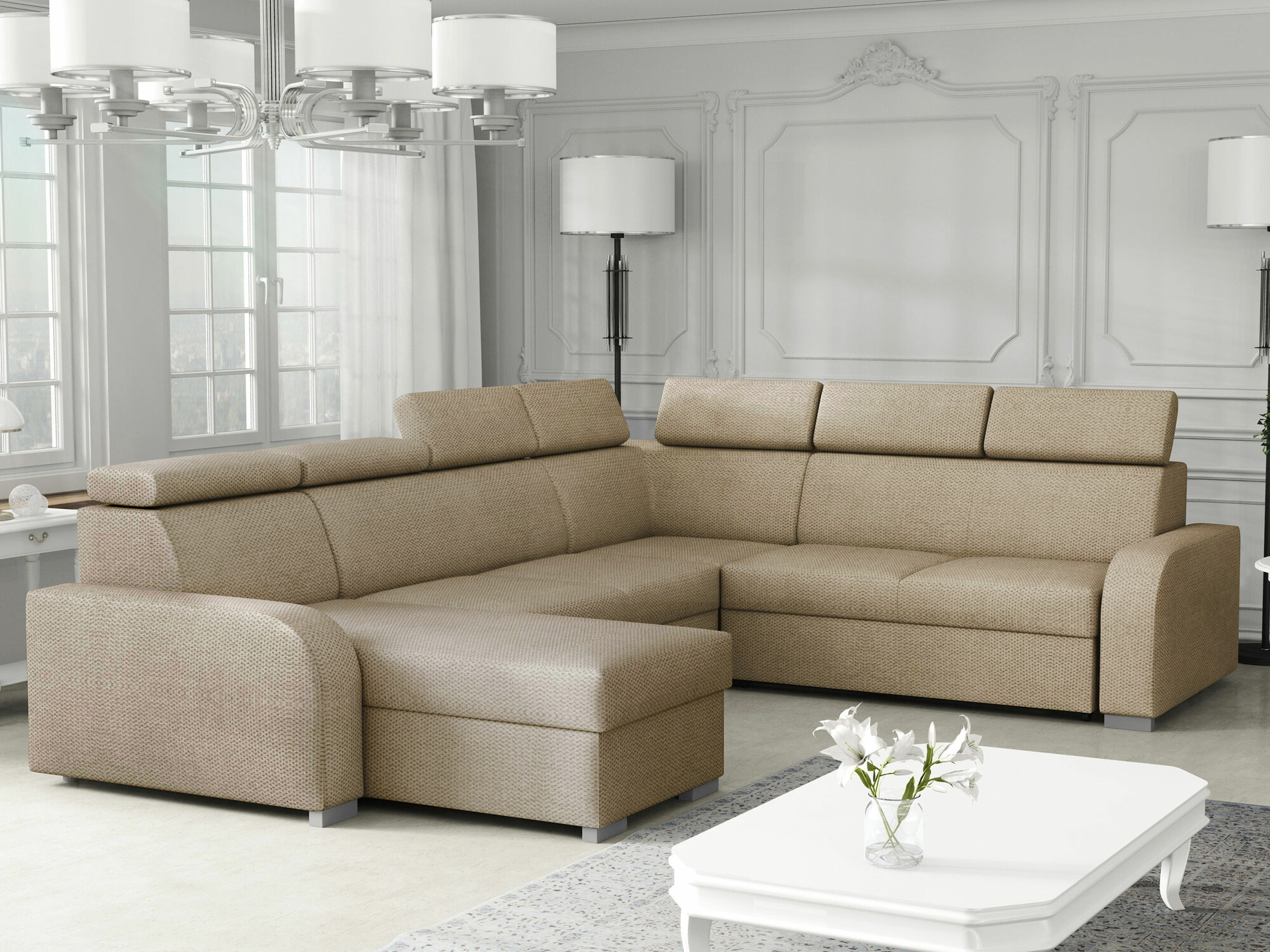 Ugaona sofa Etrcala 110 (Crown 2)