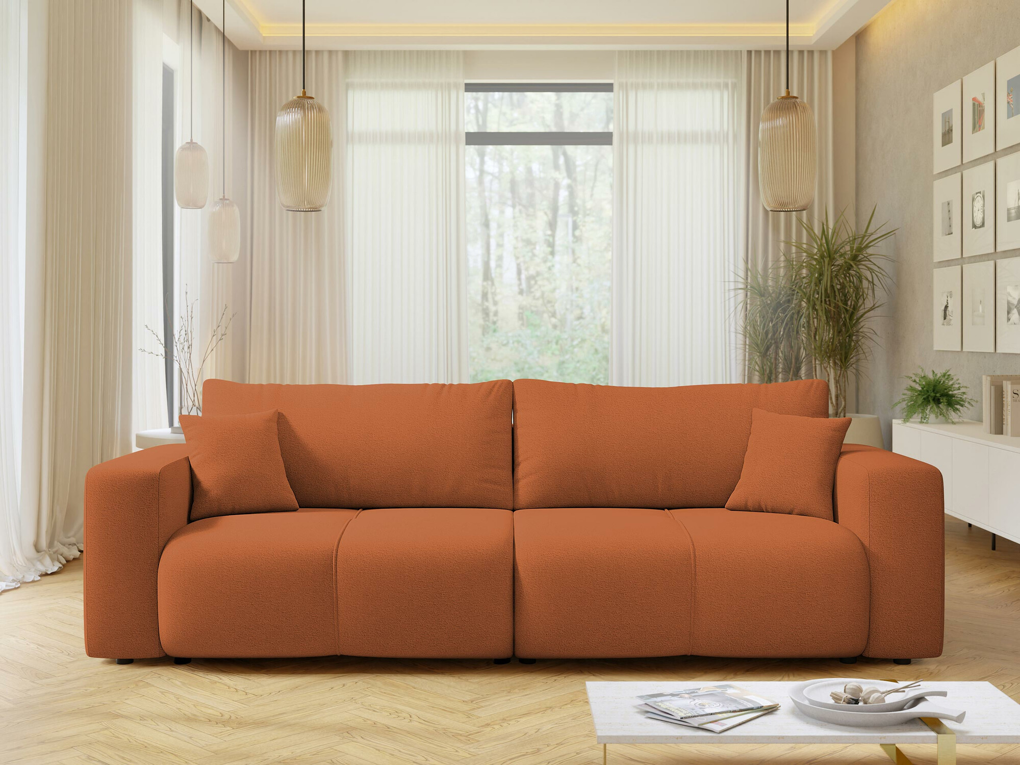 Sofa na razvlačenje Comfivo Laurus (Velo 627)