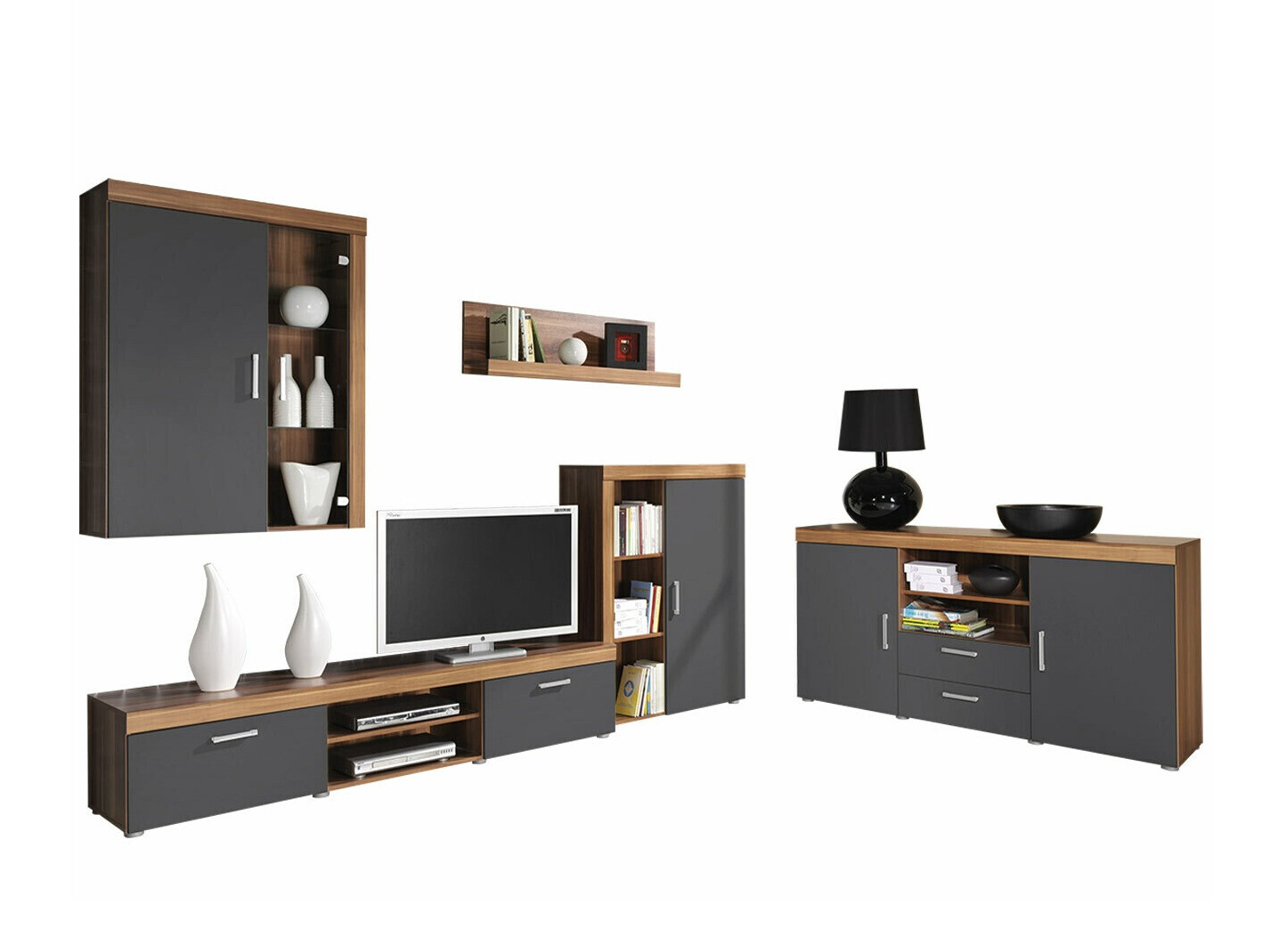 Set za dnevnu sobu Cormiru 109 (Šljiva + graphite)