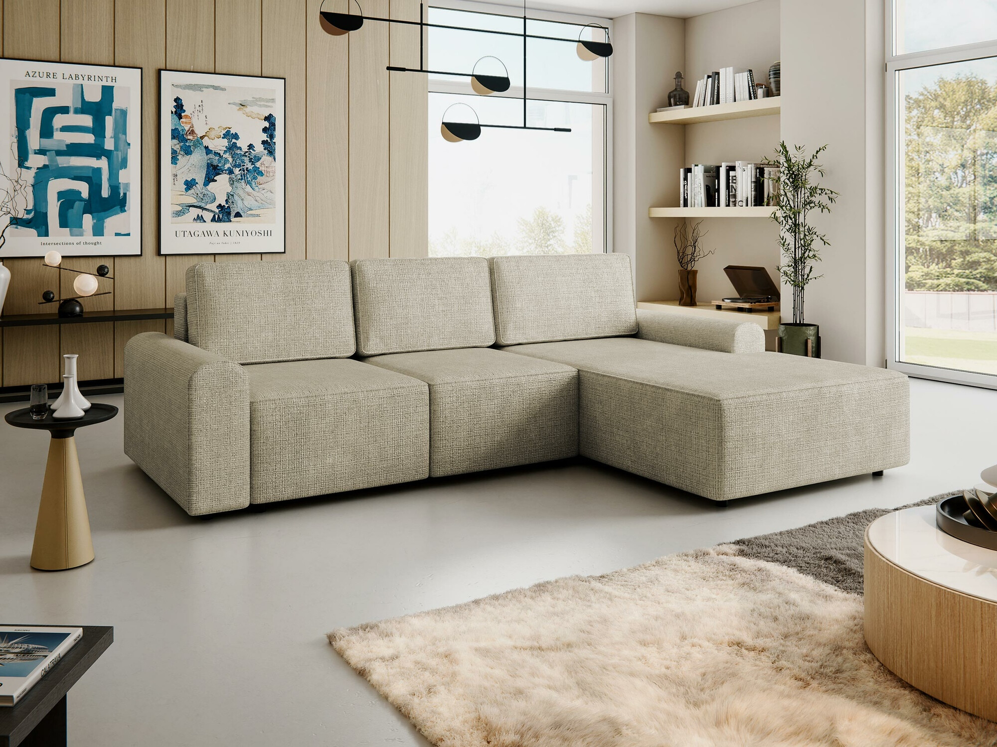 Ugaona sofa Stonecrest 105 (Sierra 744)