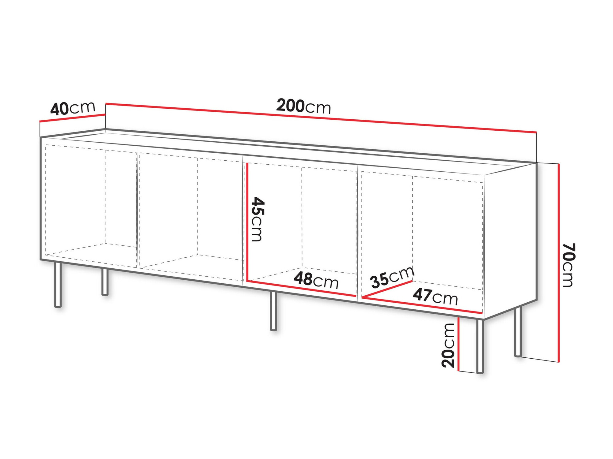 Ormarić Melbela 105 (Kašmir + Hrast)