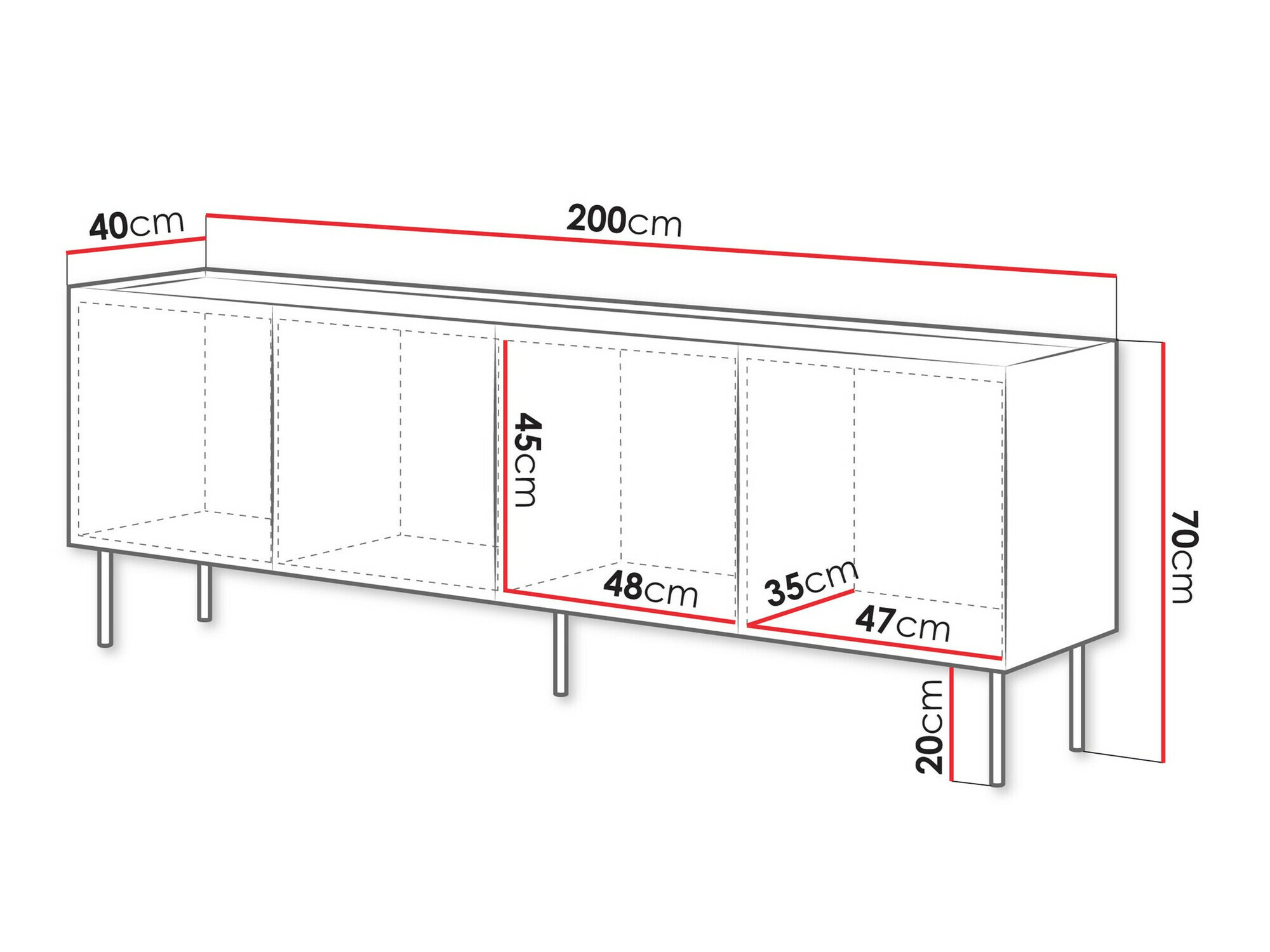 Ormarić Melbela 105 (Svetlo maslinovo drvo + Hrast)