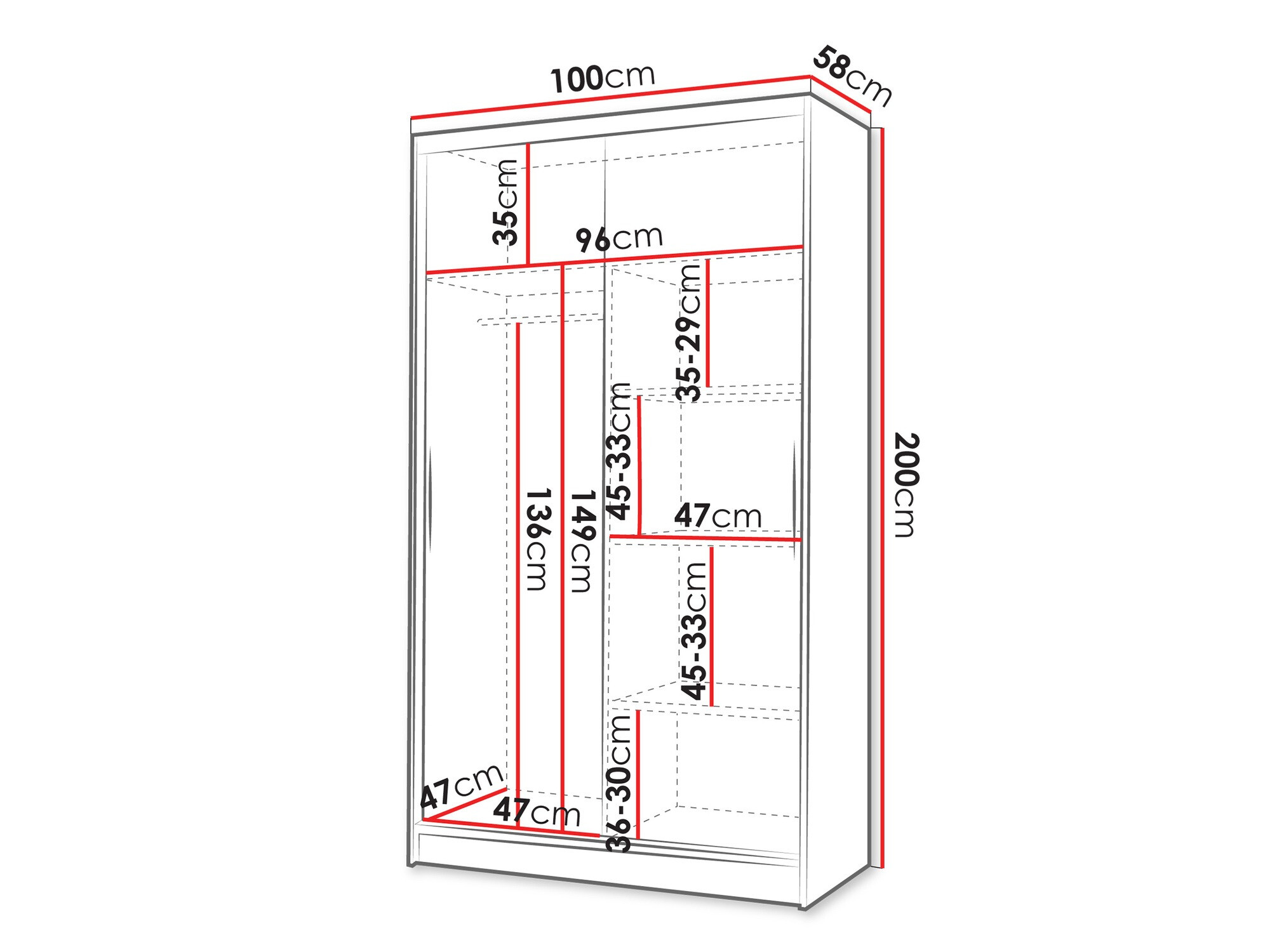 Ormar Closico 168 (Belo)