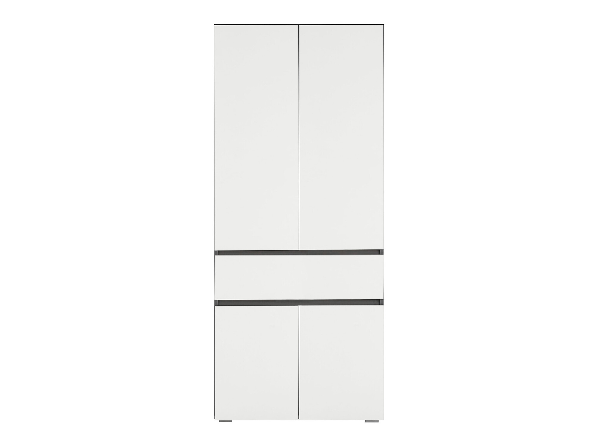 Samostojeći kupatilski ormarić Soncamu 113 (Belo + Antracit)