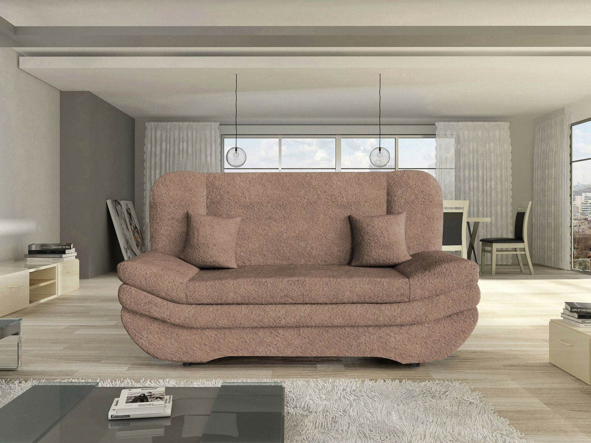 Sofa na razvlačenje Comfivo 234 (Coral 45)