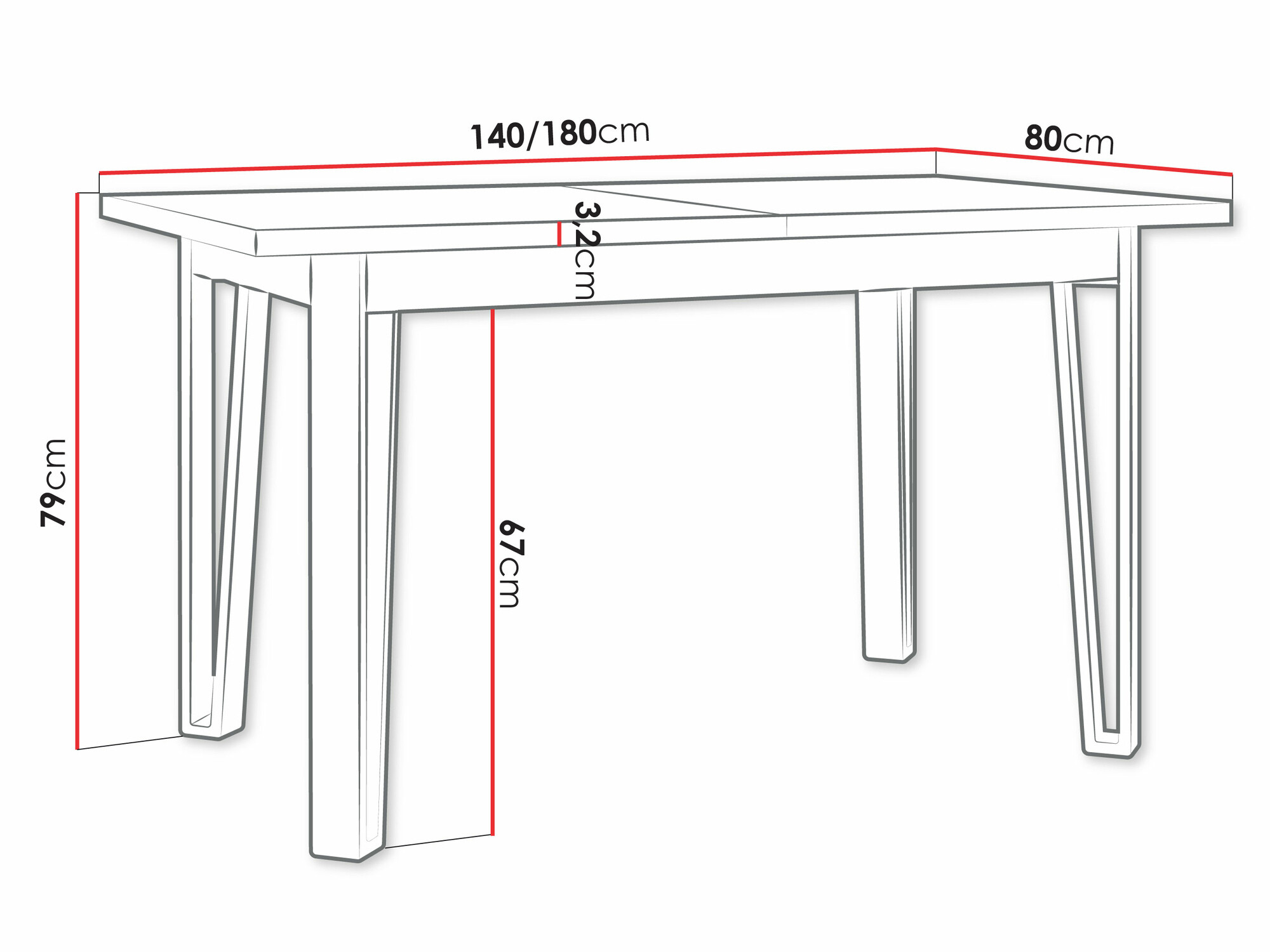 Sto Victorville 354 (Sonoma hrast + Crno)