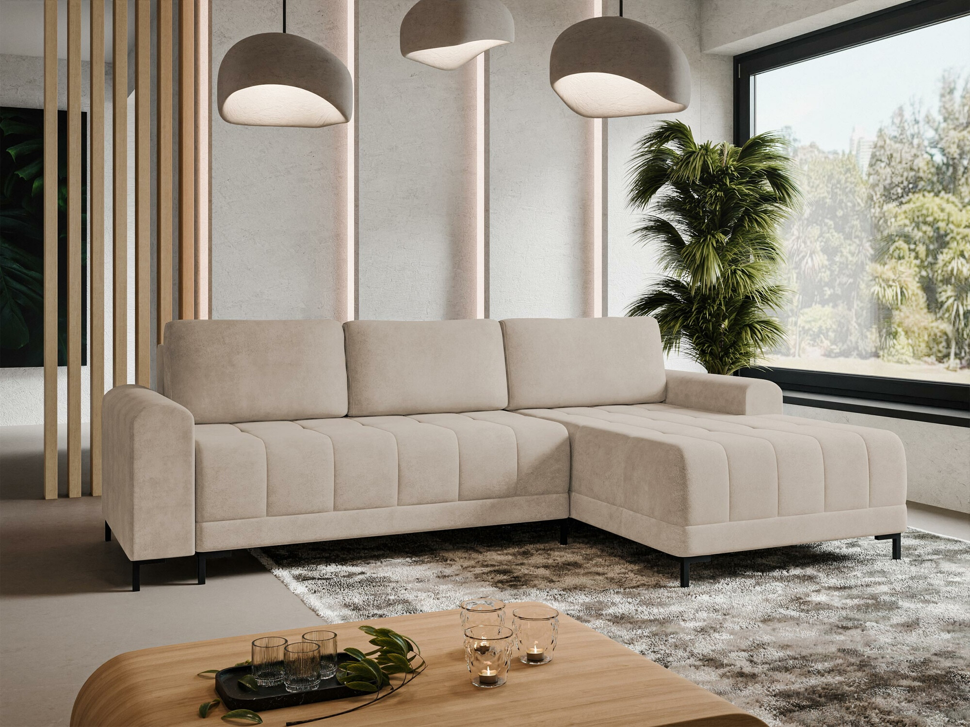 Ugaona sofa Stonecrest 100 (Velo 623)