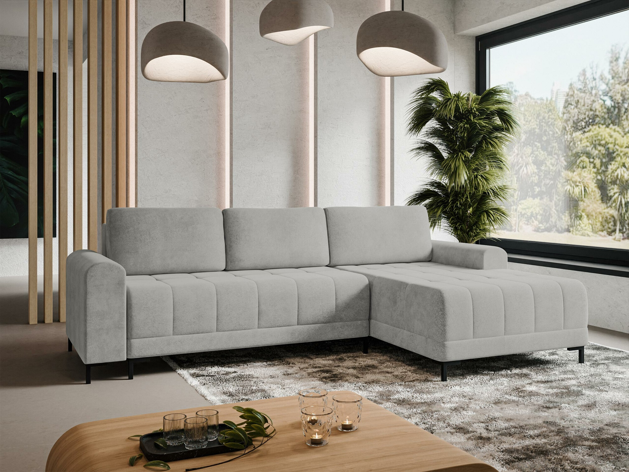 Ugaona sofa Stonecrest 100 (Velo 633)