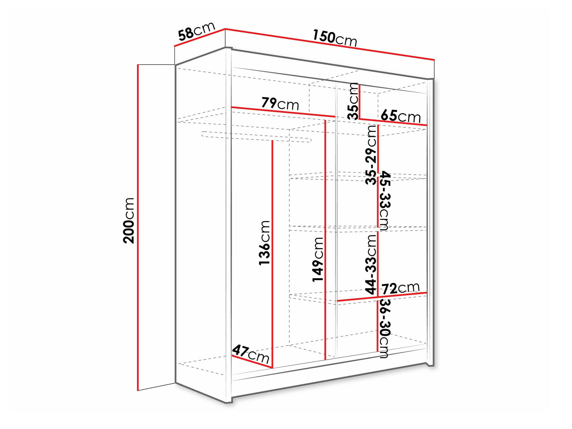 Ormar Closico 110 (Kašmir)