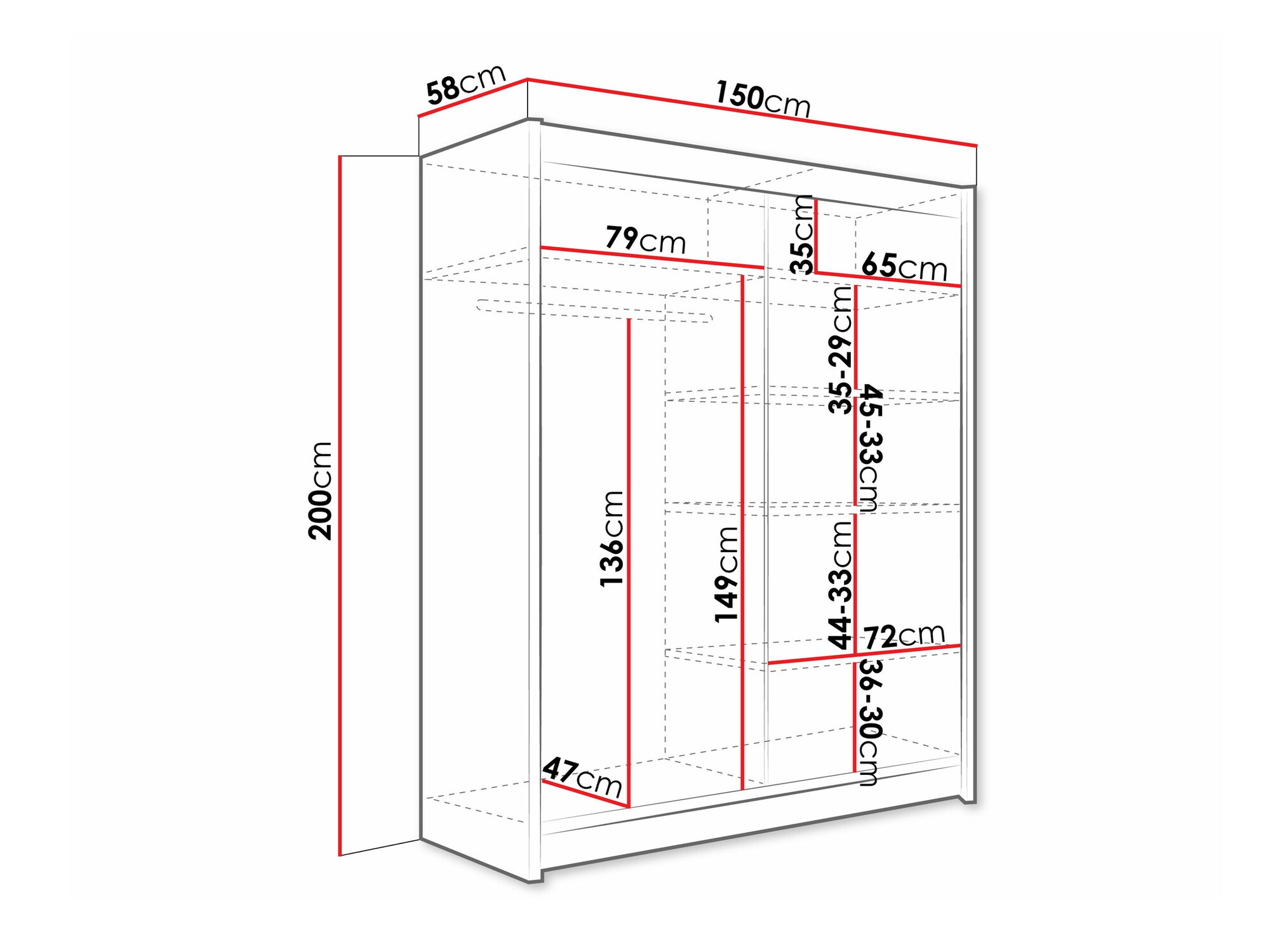 Ormar Closico 112 (Kašmir)