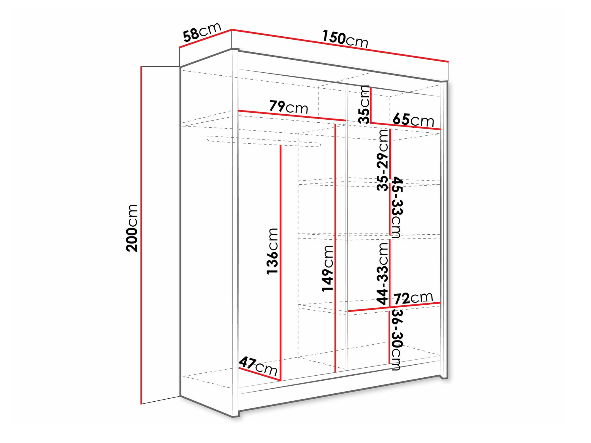 Ormar Closico 112 (Kašmir)