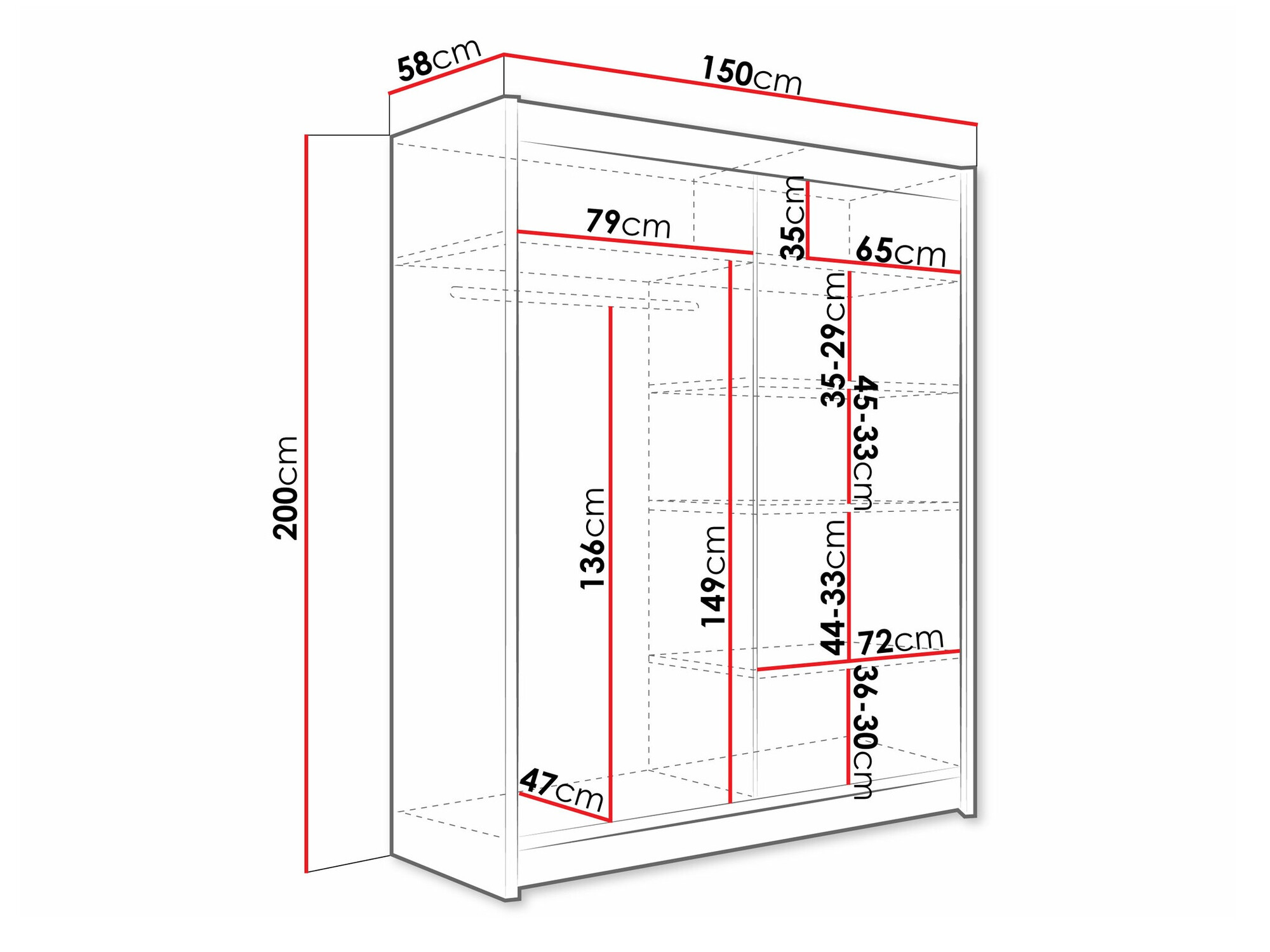 Ormar Closico 113 (Kašmir)