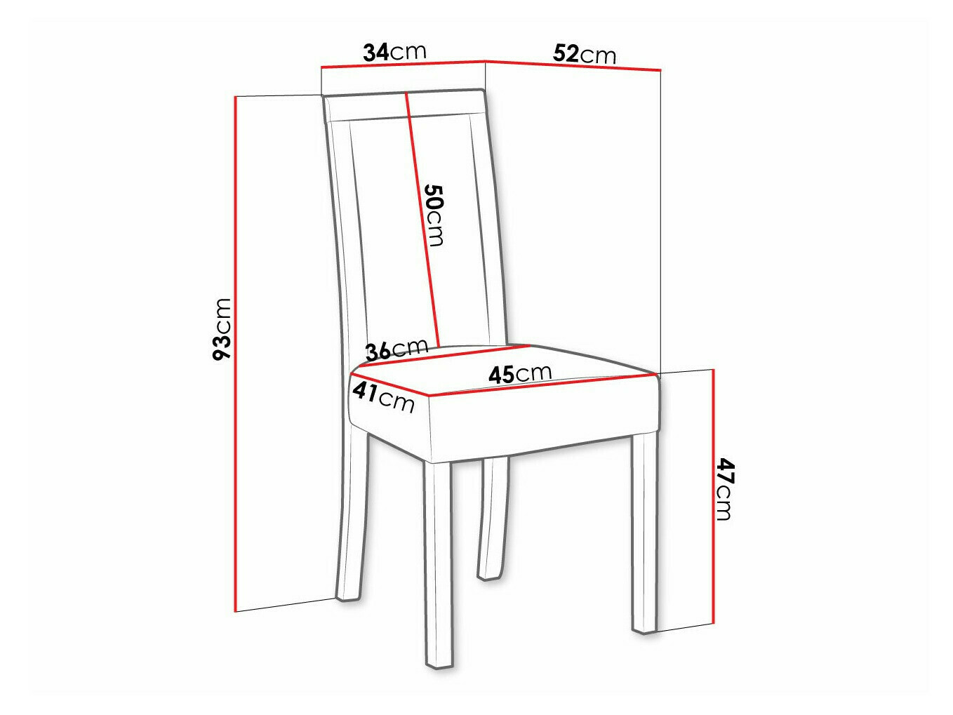 Stolica Victorville 161 (Sonoma hrast)