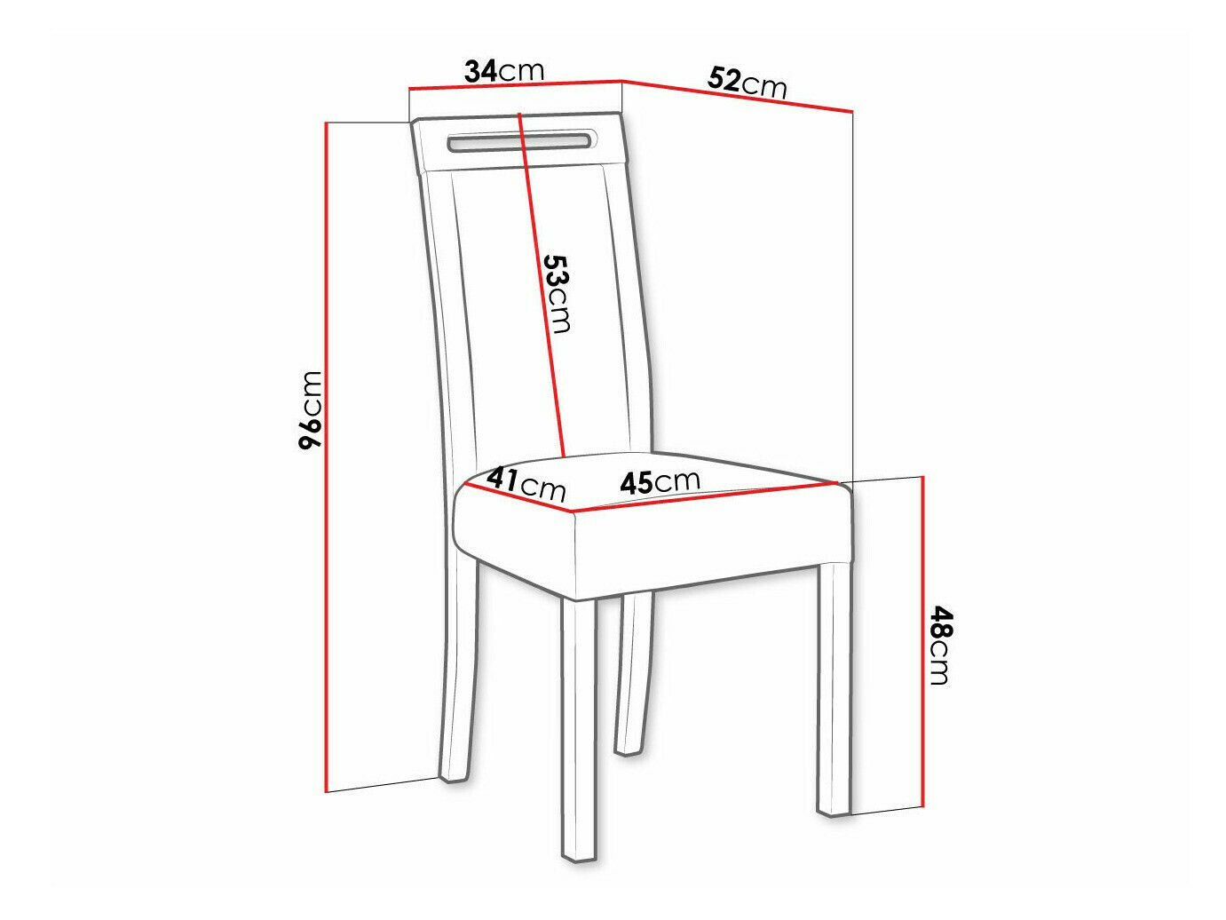 Stolica Victorville 162 (Sonoma hrast)