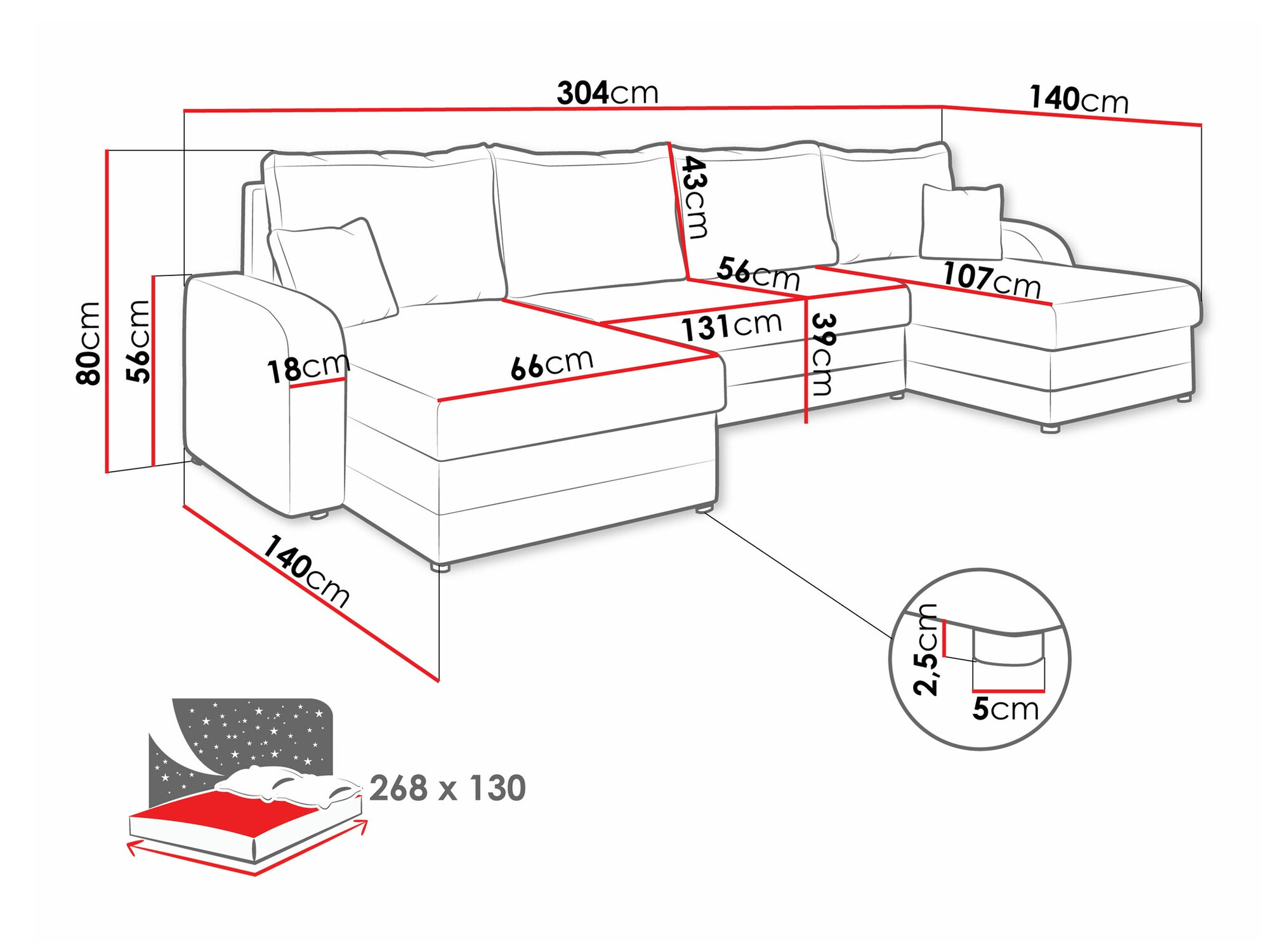 Ugaona sofa Comfivo 297 (Tatum 272 + Uttario Velvet 2979)