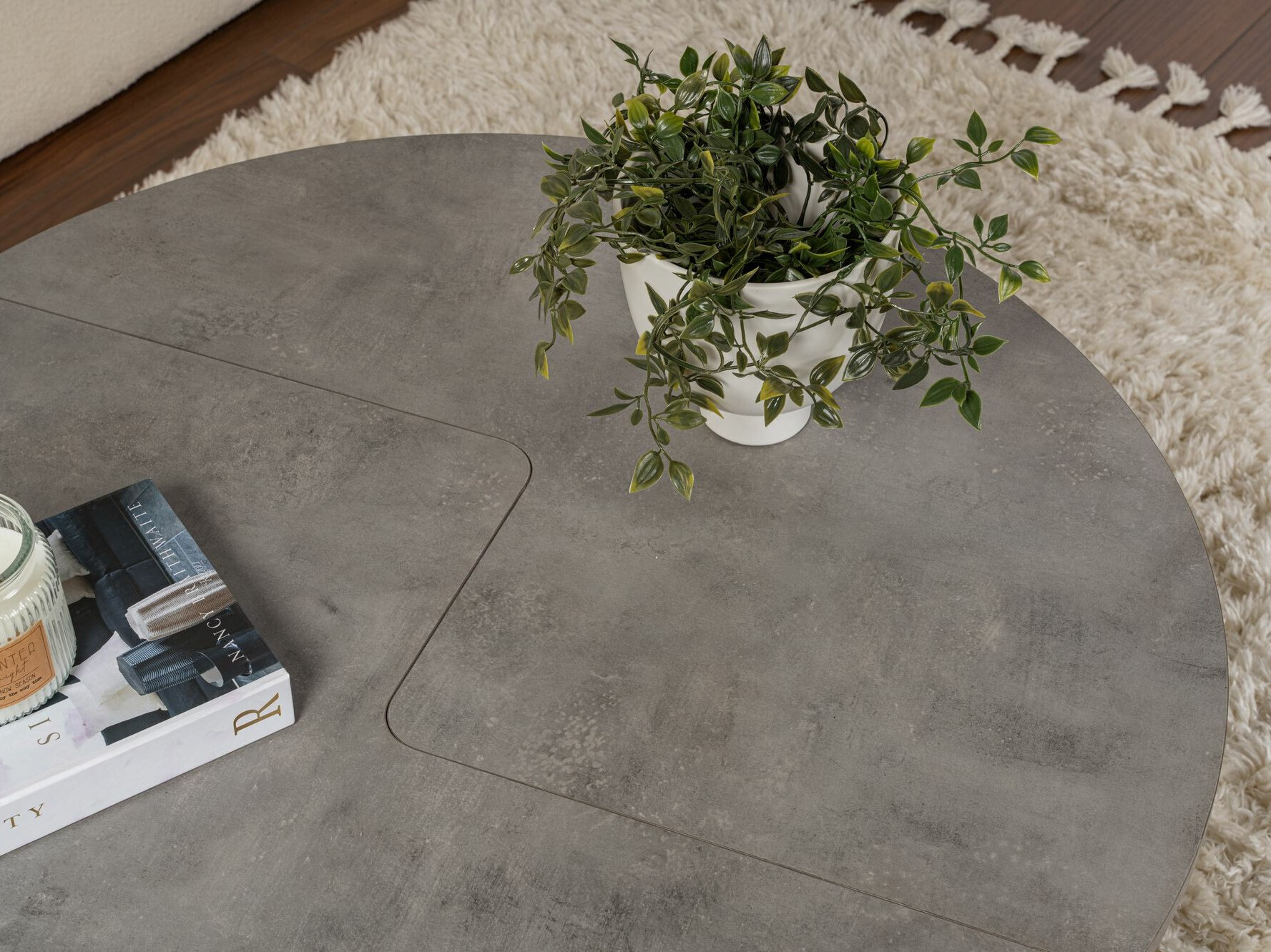 Set stočića za kafu Novato 114 (Beton)