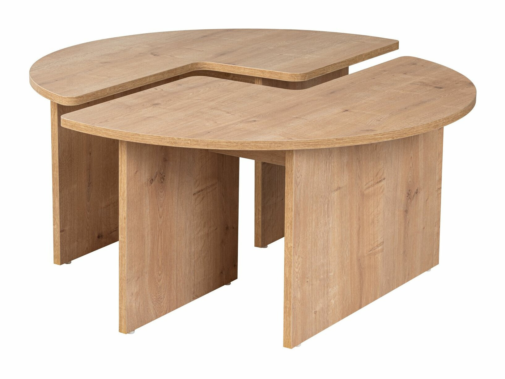 Set stočića za kafu Novato 114 (Hrast)