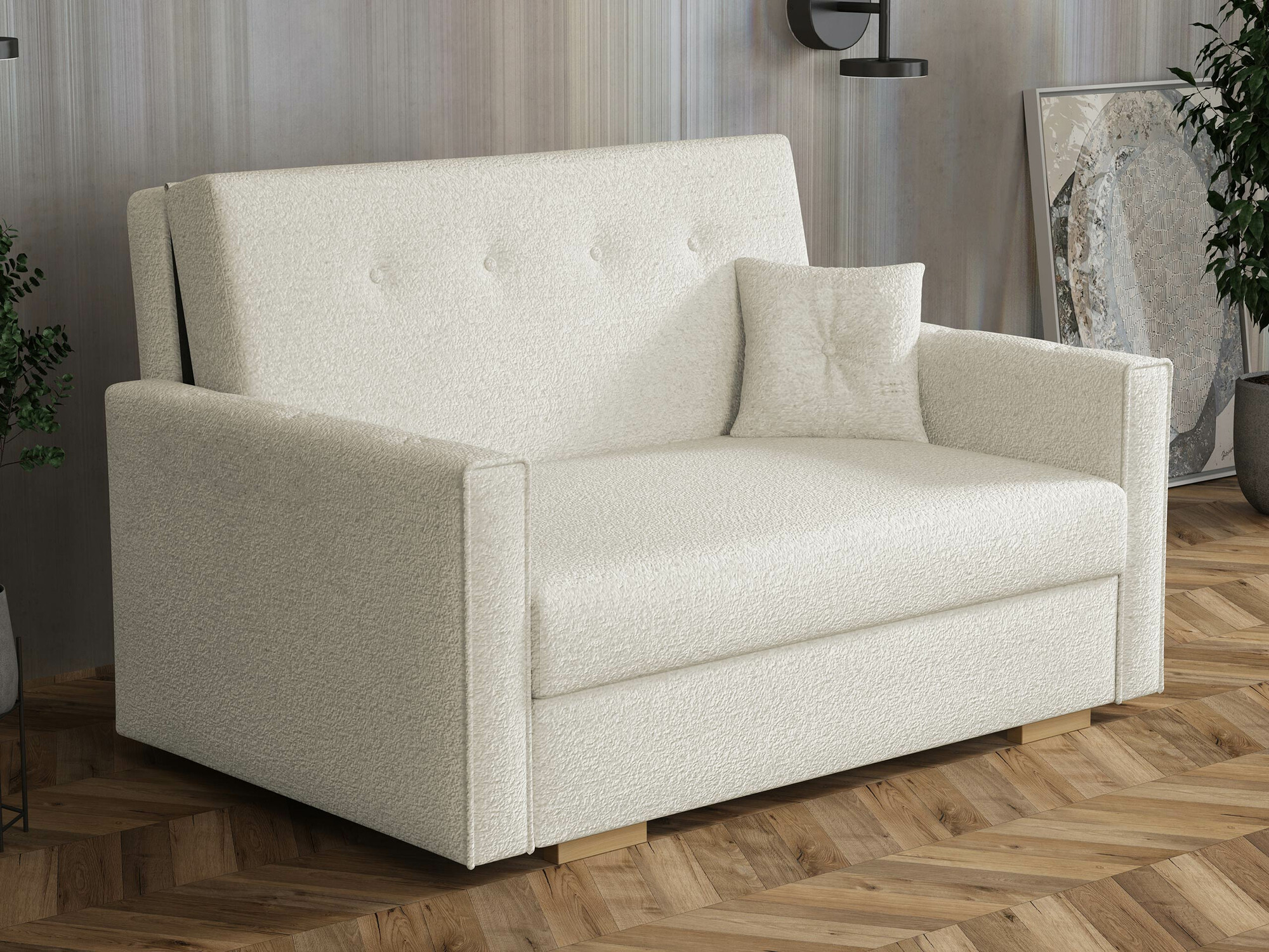 Sofa na razvlačenje Caelrin II (Coral 65)