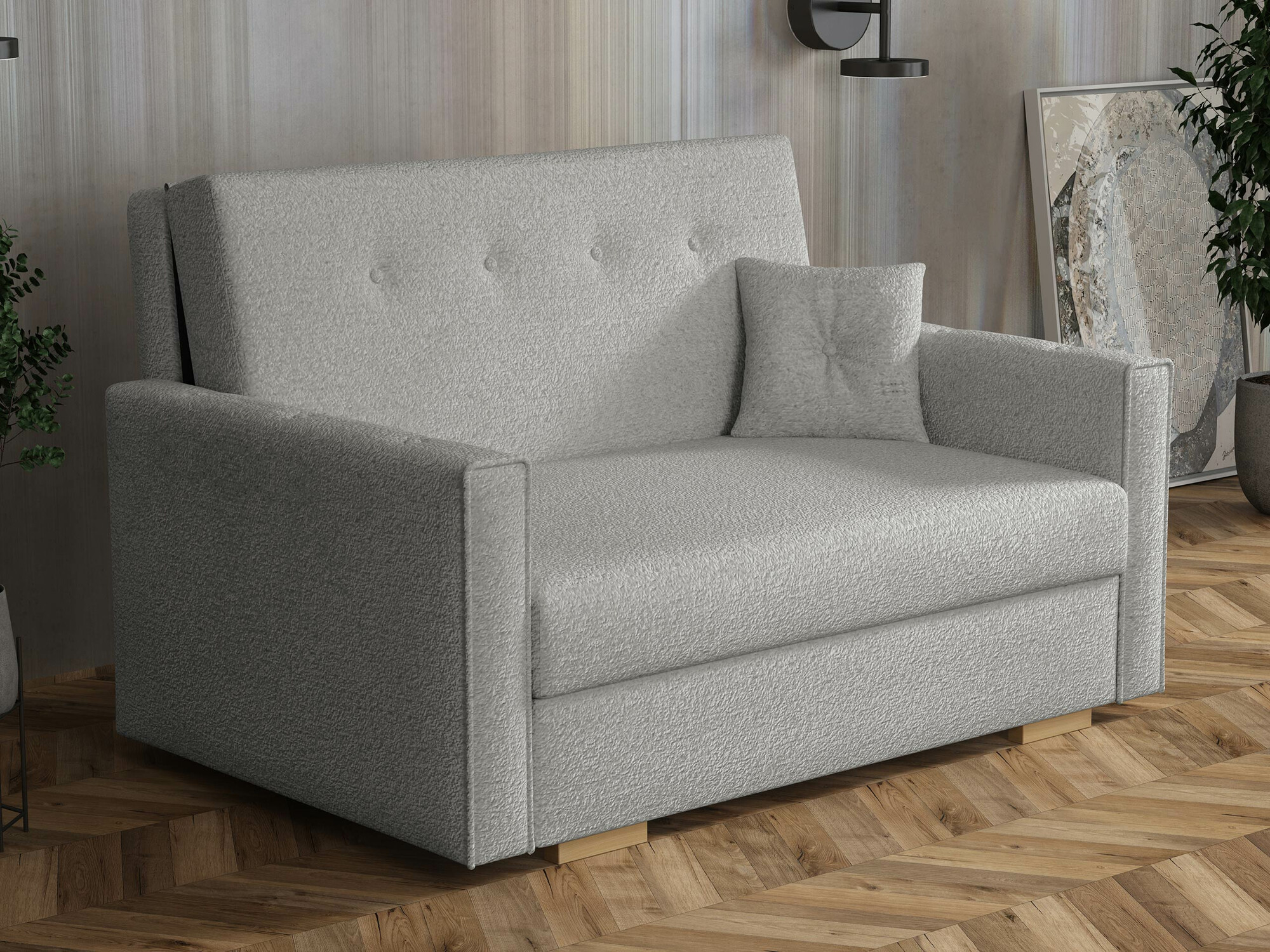 Sofa na razvlačenje Caelrin II (Coral 75)