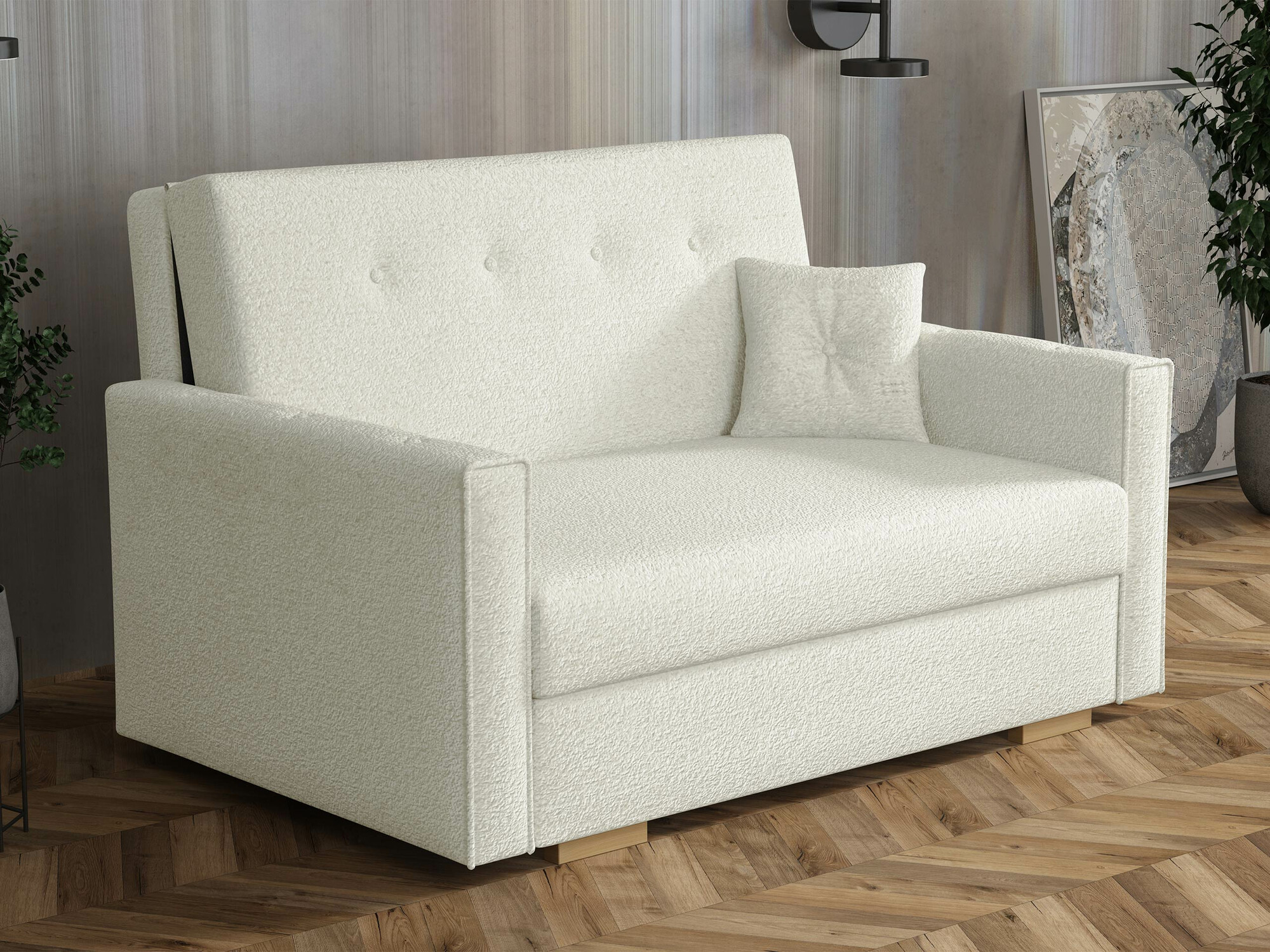 Sofa na razvlačenje Columbus 235 (Coral 15)