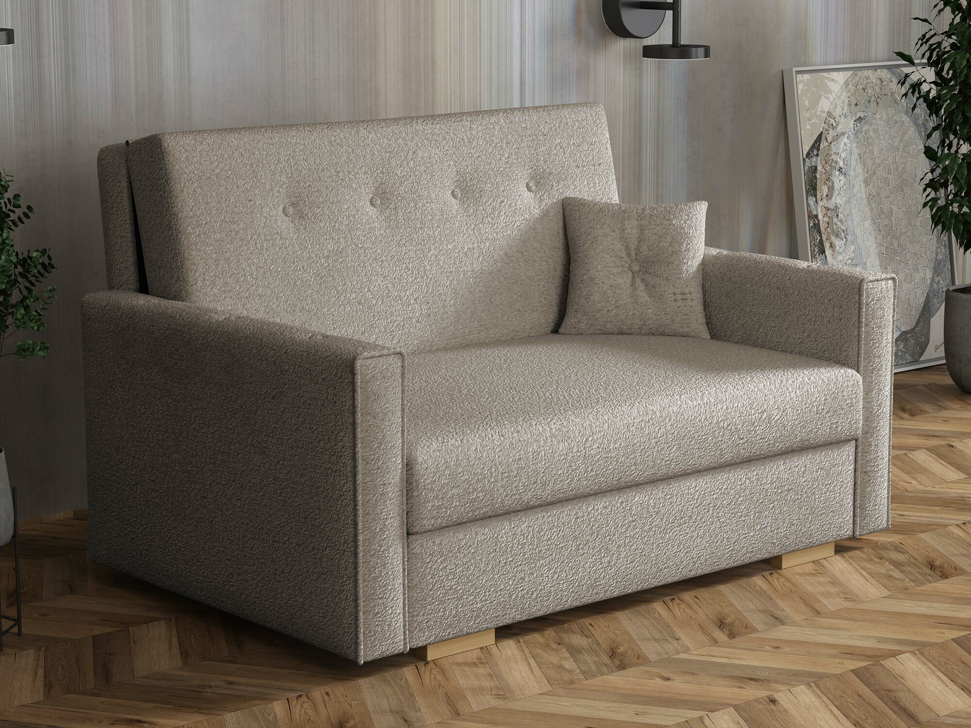 Sofa na razvlačenje Columbus 235 (Coral 50)