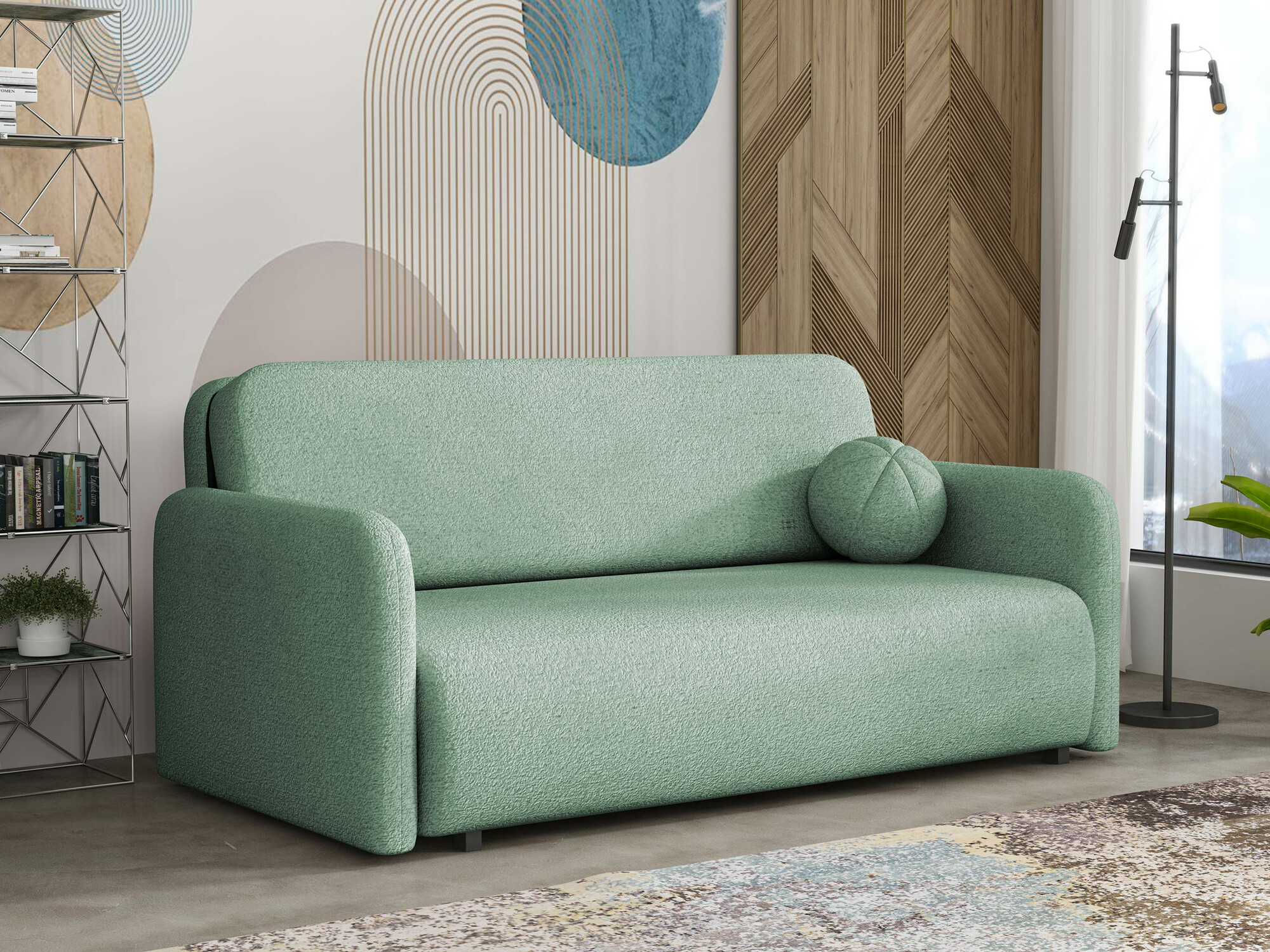 Sofa na razvlačenje Poetal IV (Coral 55)