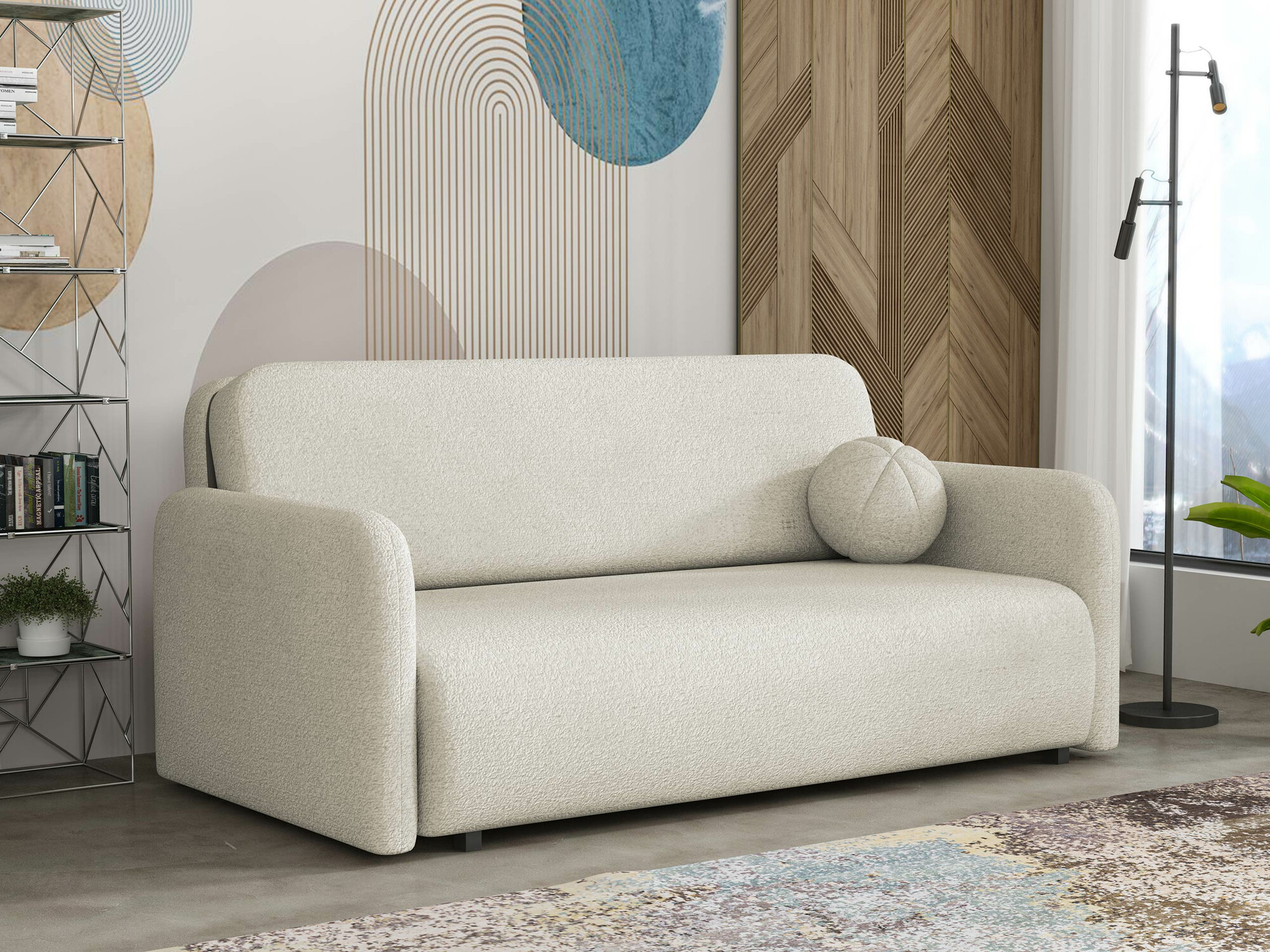 Sofa na razvlačenje Poetal IV (Coral 65)