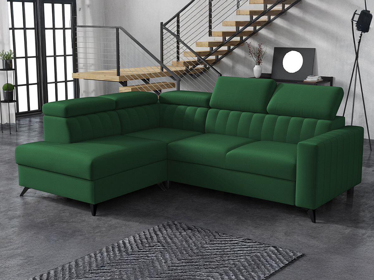 Ugaona sofa Columbus 202 (Velutto 10)