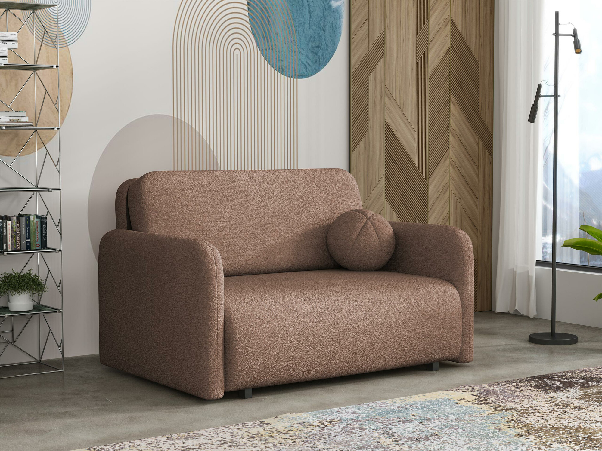 Sofa na razvlačenje Poetal II (Coral 45)