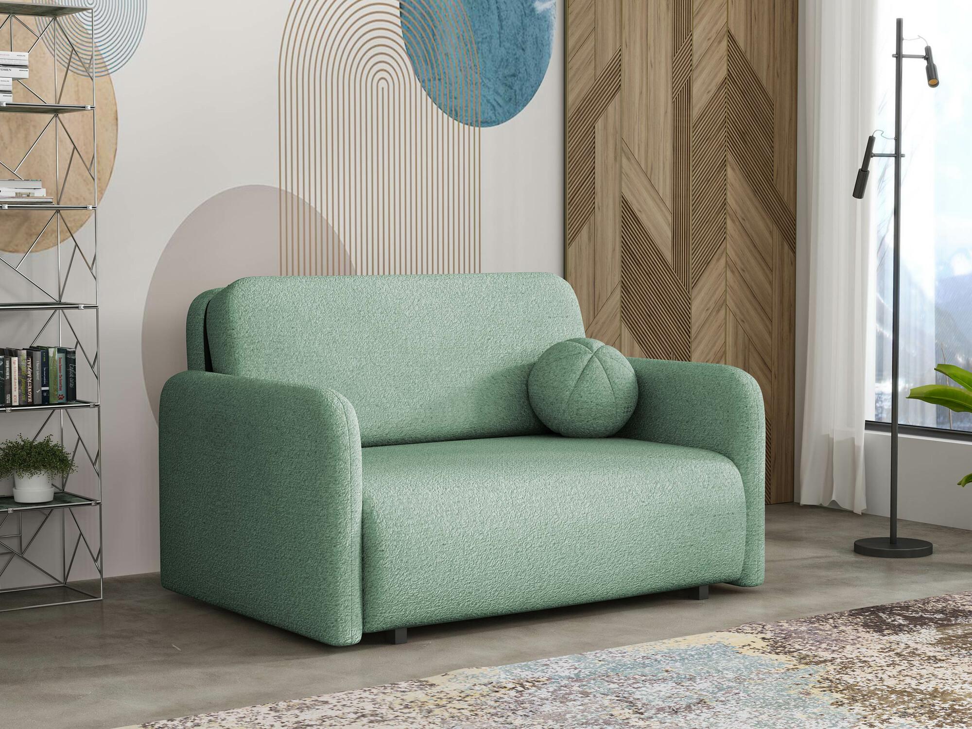 Sofa na razvlačenje Poetal II (Coral 55)