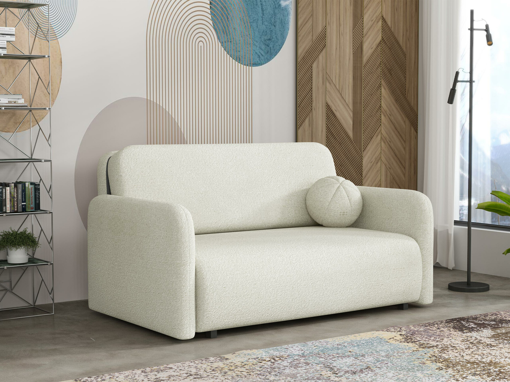 Sofa na razvlačenje Poetal III (Coral 15)