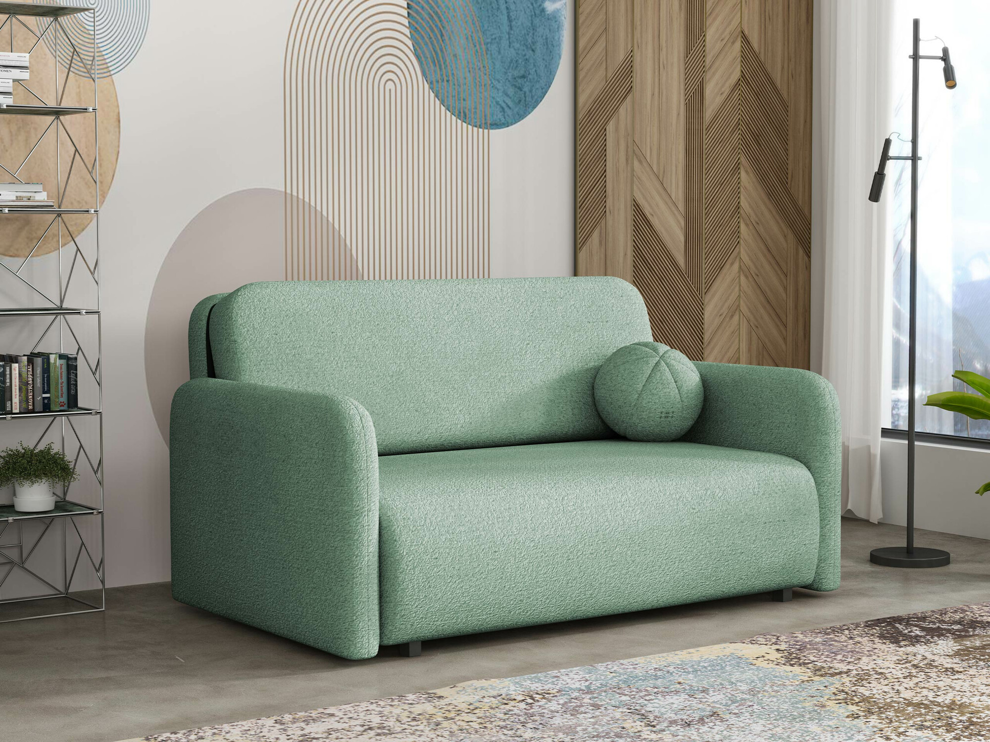 Sofa na razvlačenje Poetal III (Coral 55)