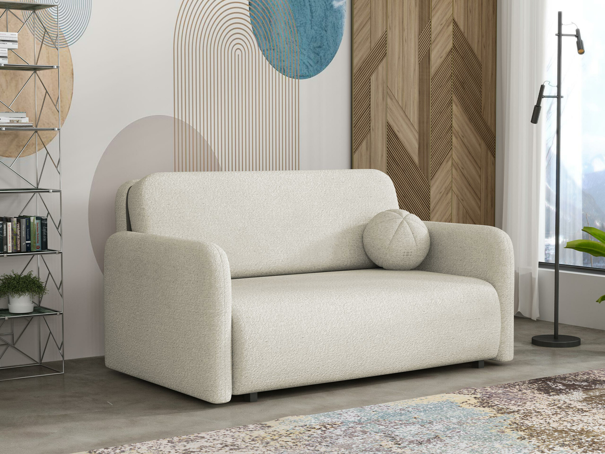 Sofa na razvlačenje Poetal III (Coral 65)