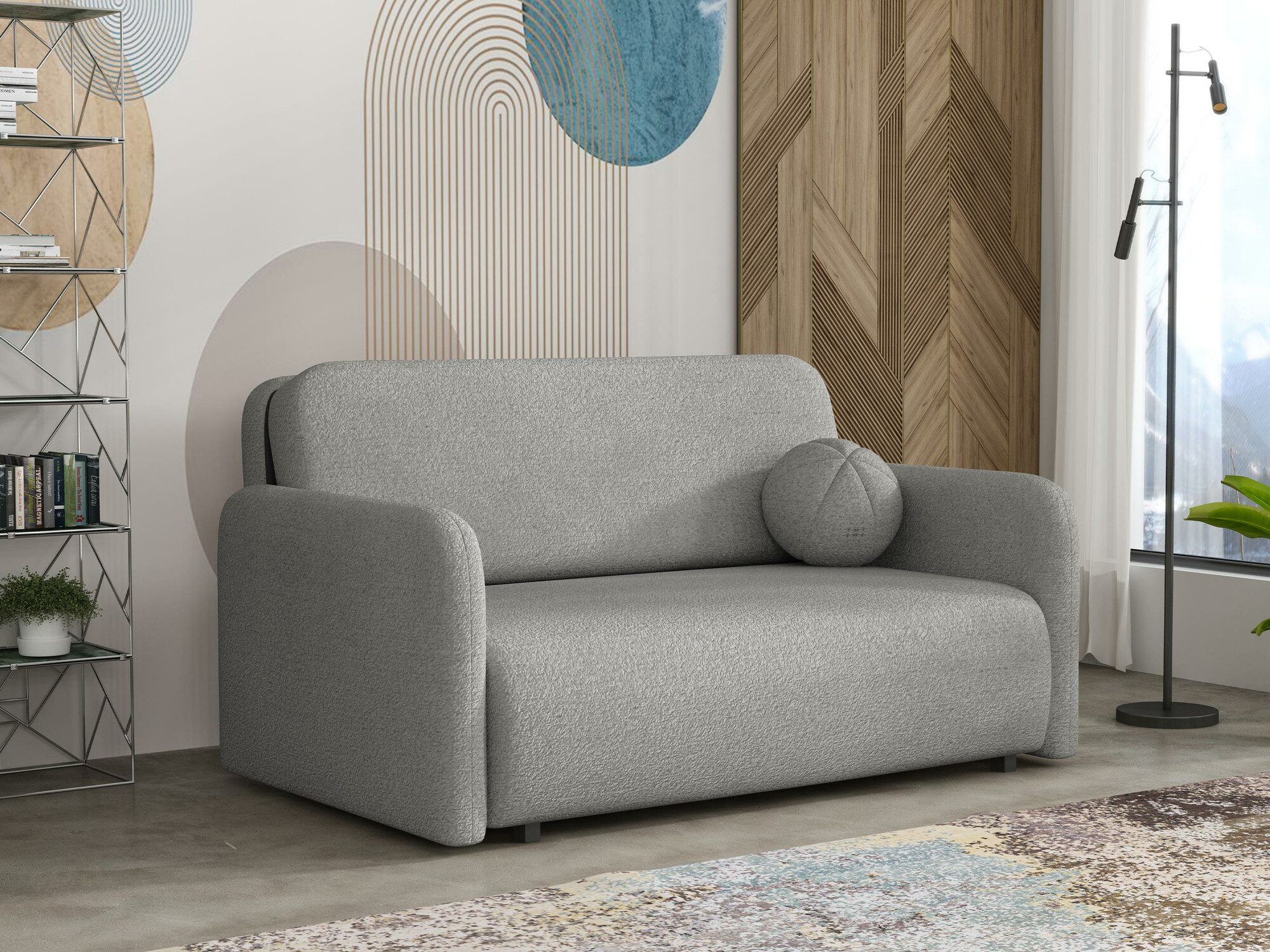Sofa na razvlačenje Poetal III (Coral 75)