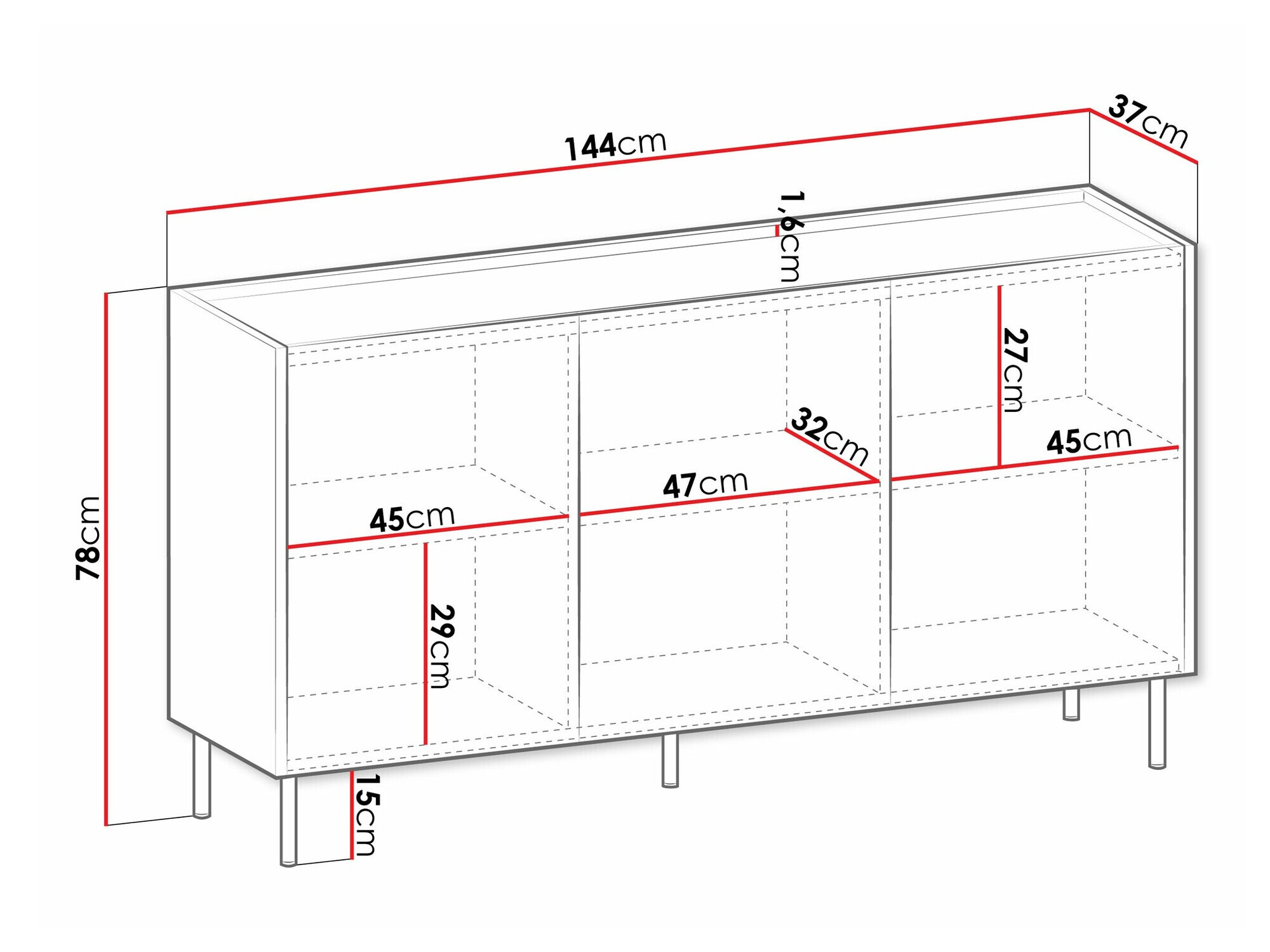 Ormarić Comfivo Belviro 100