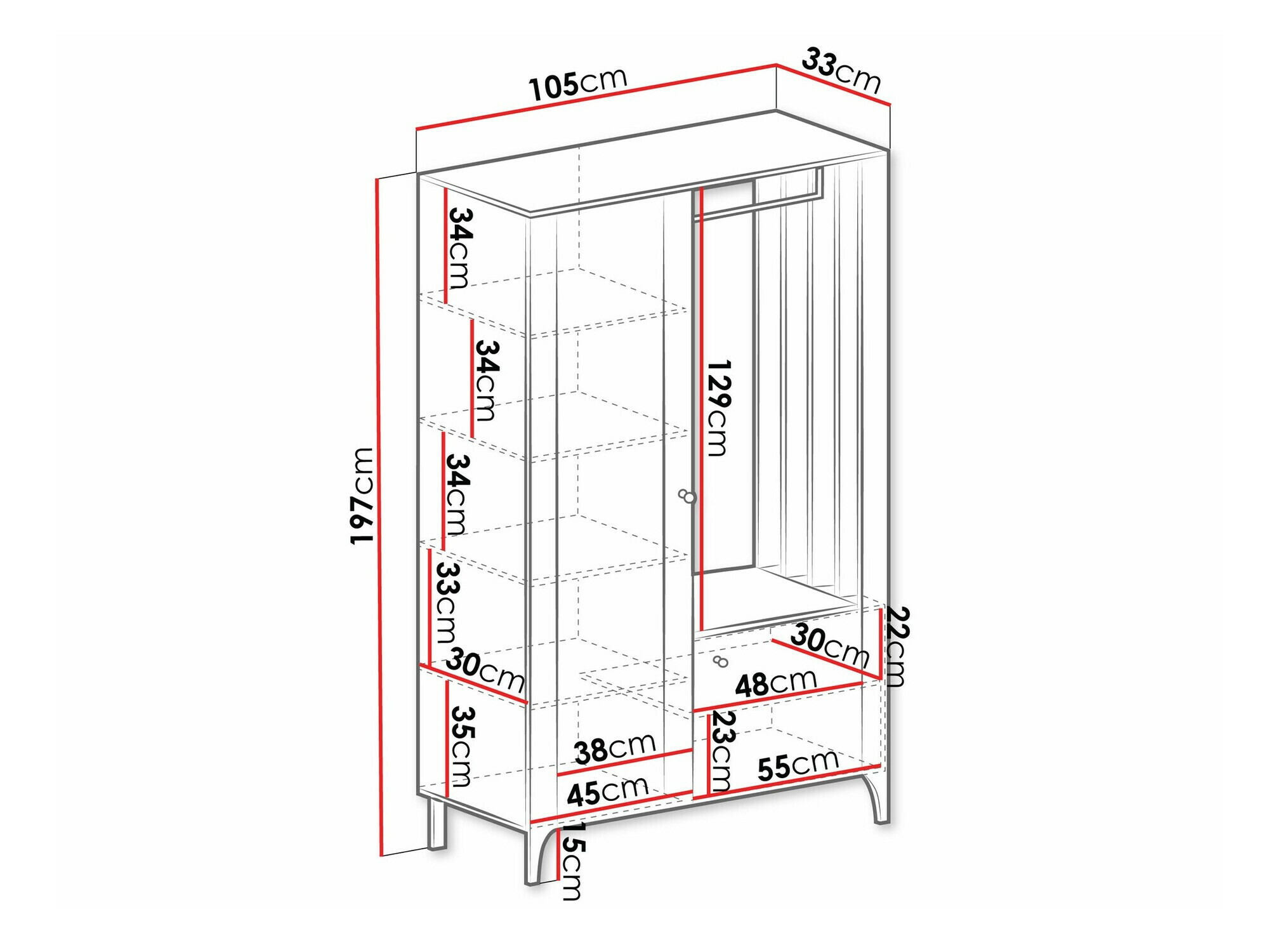 Set za hodnik Stanton 149