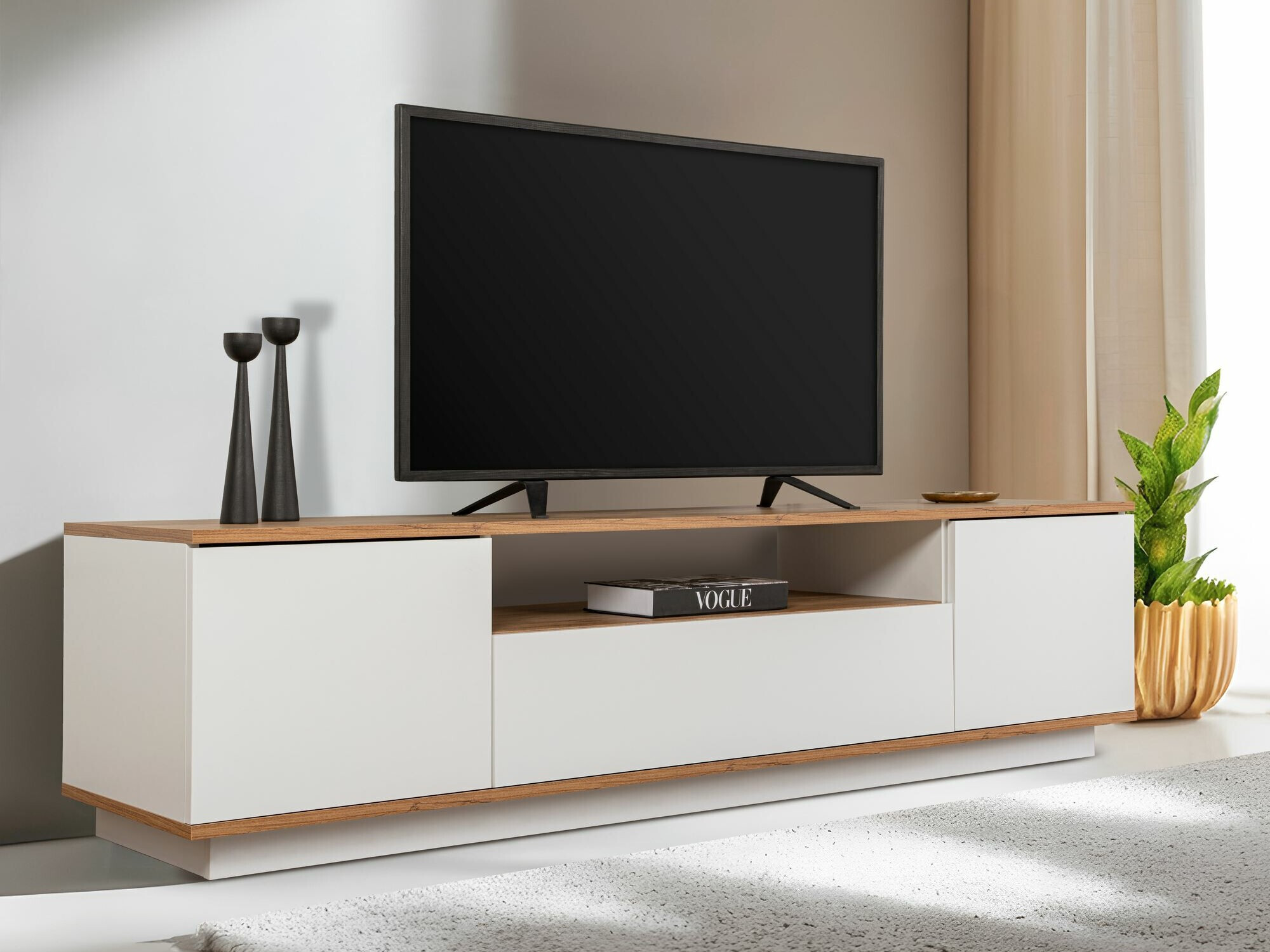 TV komoda Kailua 2405 (Belo)
